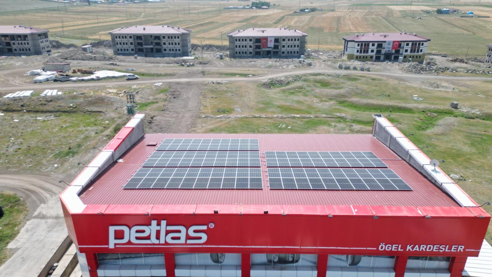 Ögel Kardeşler Otomotiv 50 kWp Petlas Bayi Çatı Güneş Enerji Santrali
