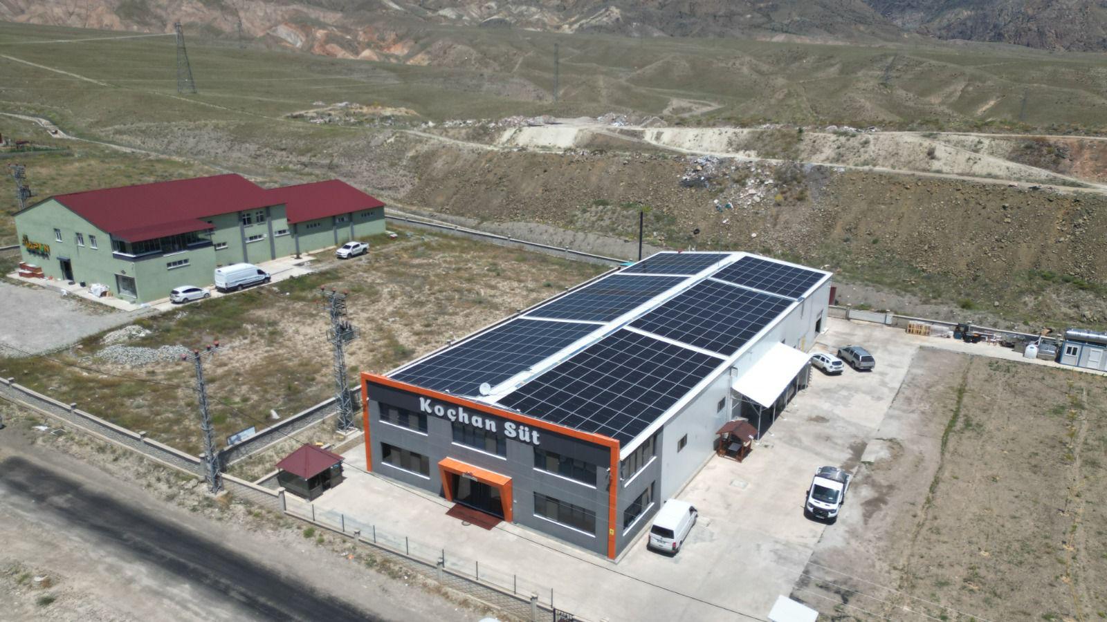 KOÇHAN 200 kWp Çatı Güneş Enerji Santrali