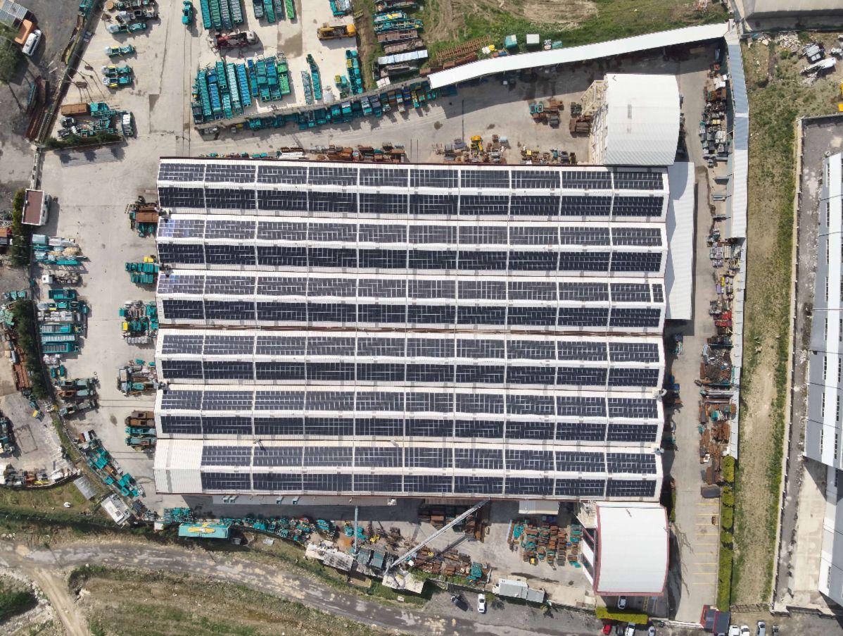 Disan Hidrolik Makina Sanayi 1258 kWp Çatı Güneş Enerji Santrali