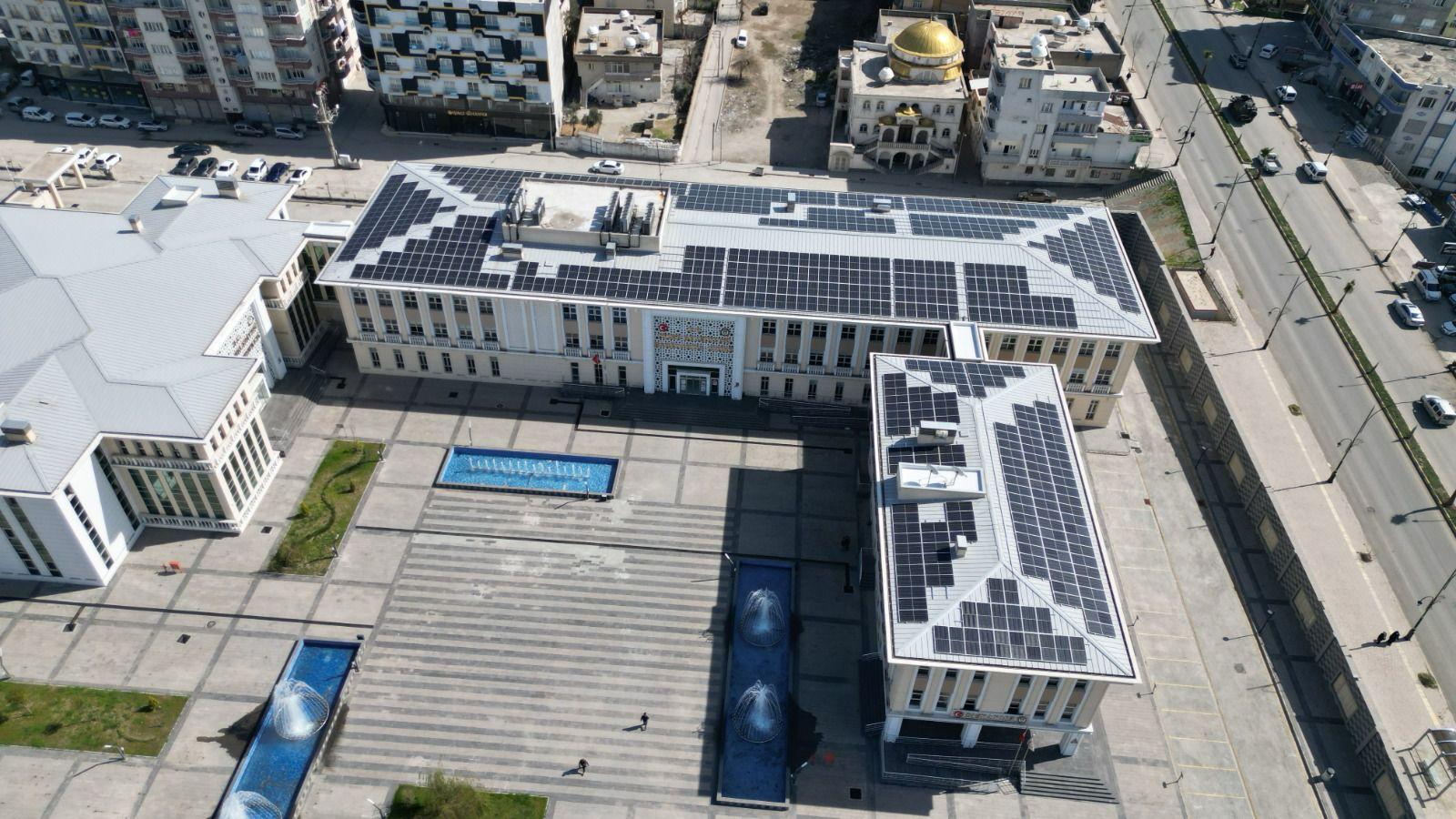 Şırnak Cizre Belediyesi 310 KWP Çatı Güneş Enerji Santrali
