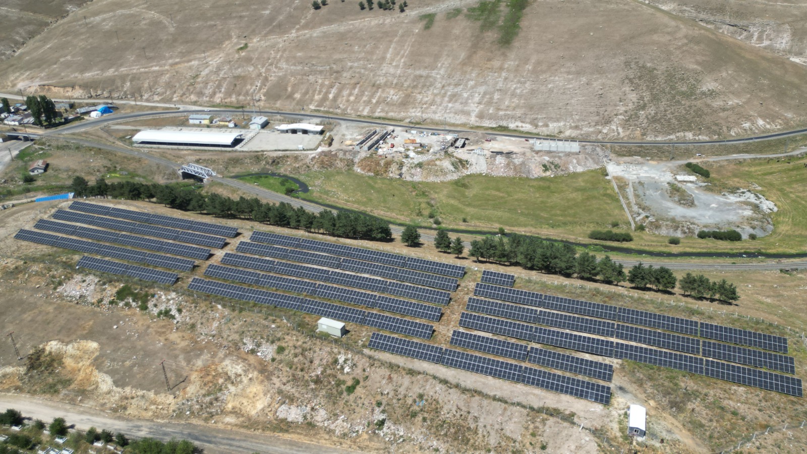 Kars Sarıkamış Belediyesi 1200 kWp Arazi Güneş Enerji Santrali