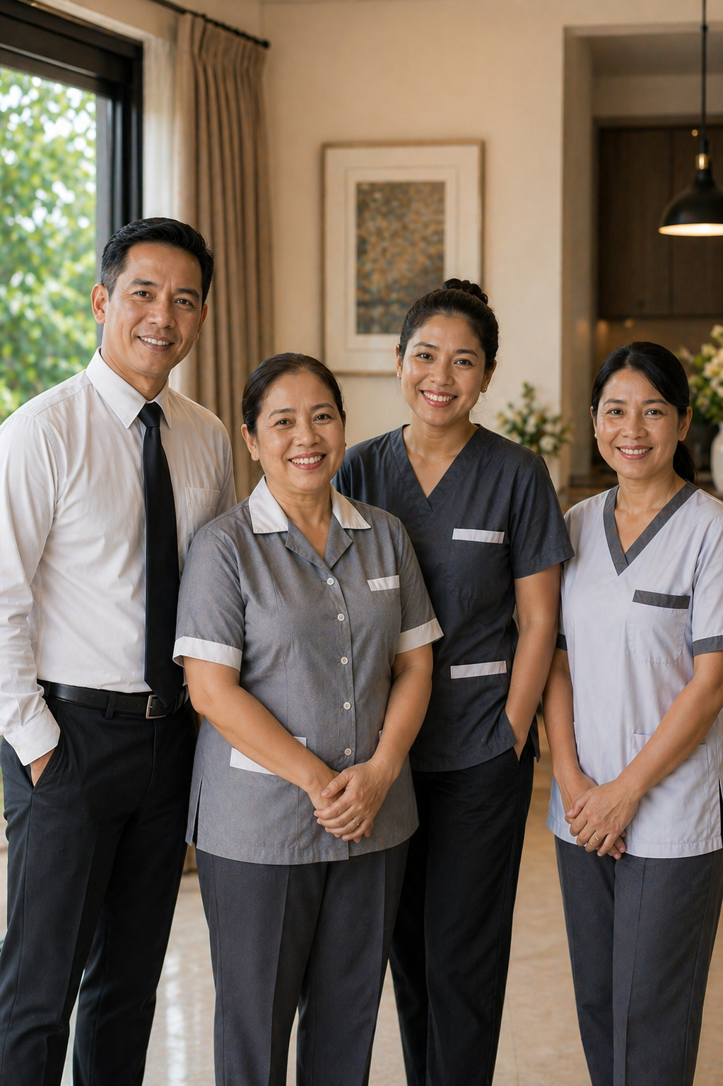 Happy Home house staff