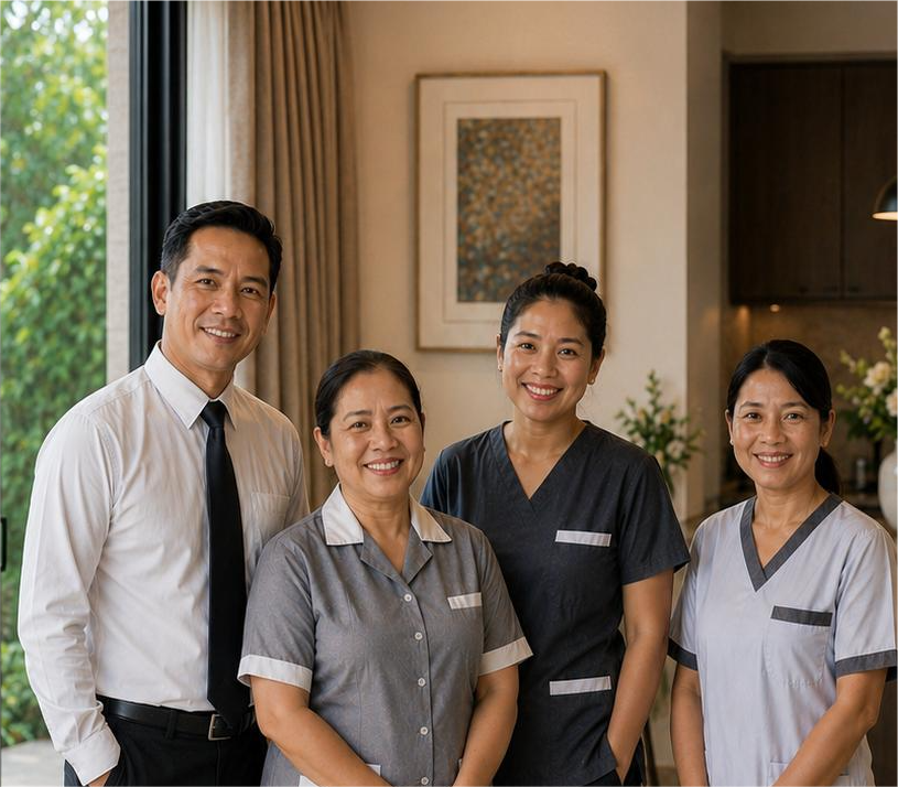 Happy Home house staff