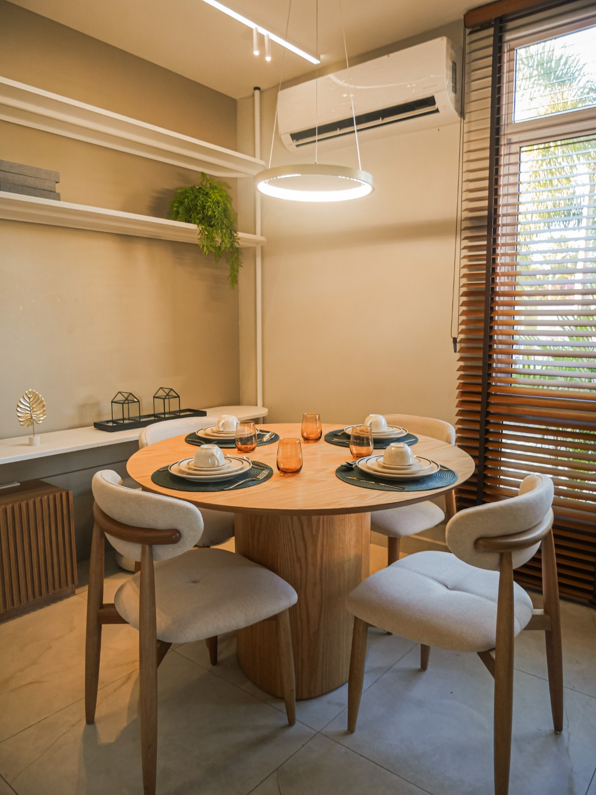 Apartamento decorado - Ambiente integrado