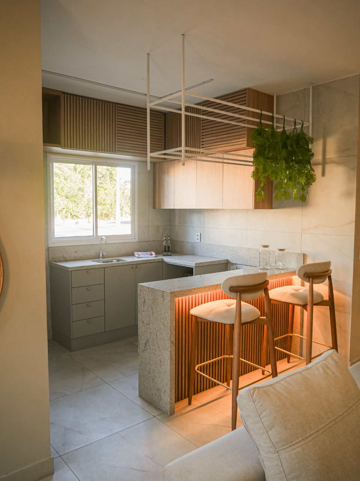 Apartamento decorado - Varanda gourmet