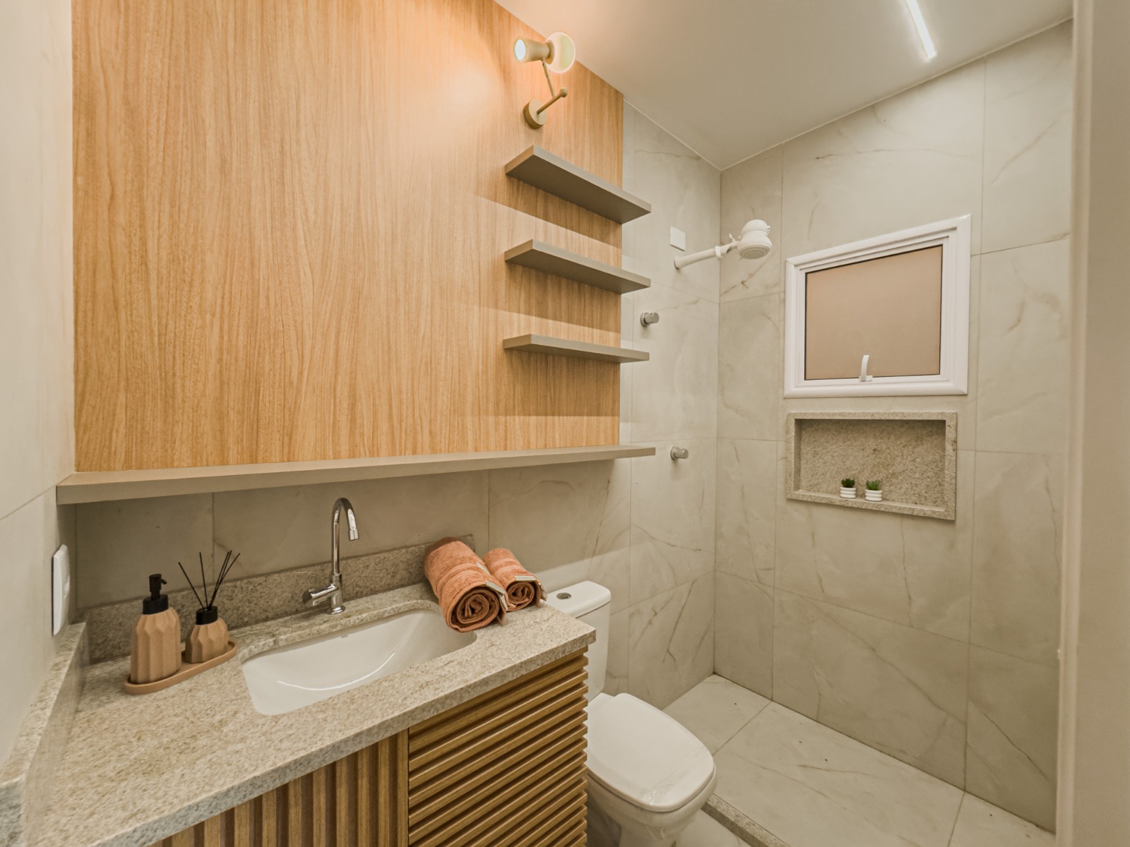 Apartamento decorado - Vista panorâmica