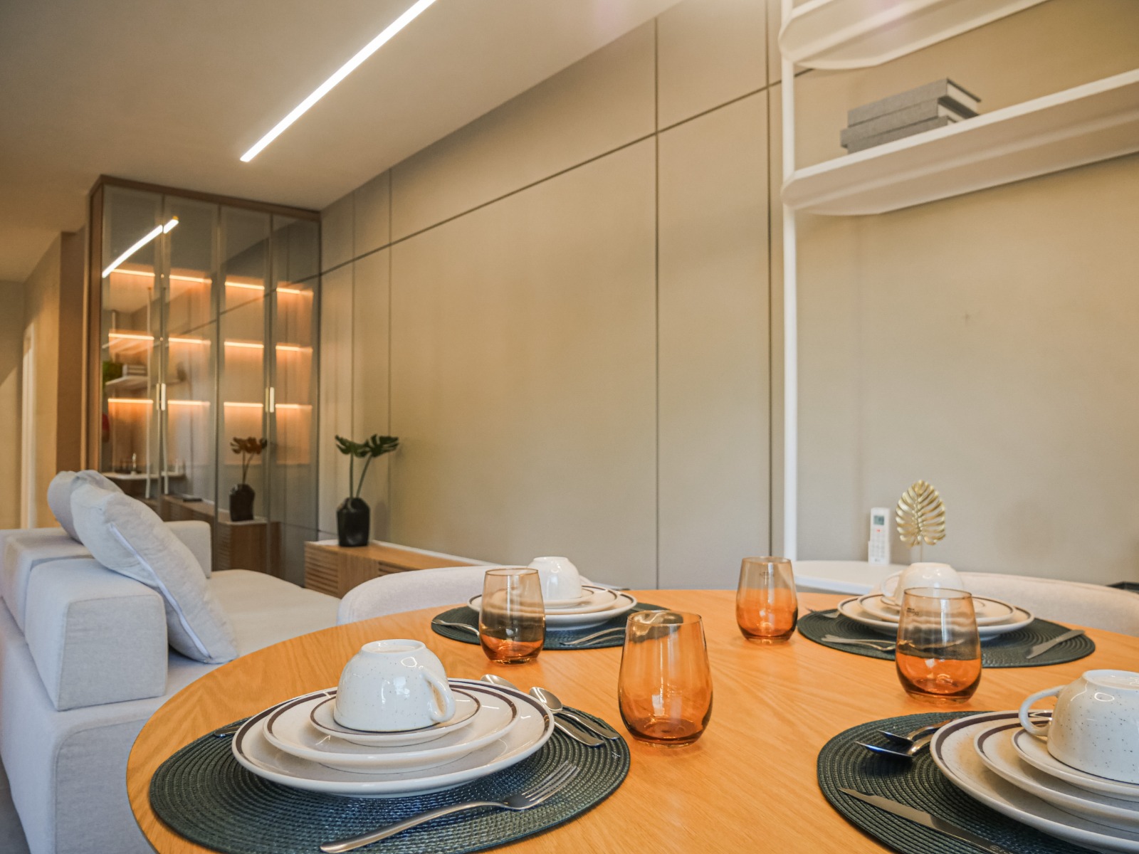 Apartamento decorado - Cozinha planejada