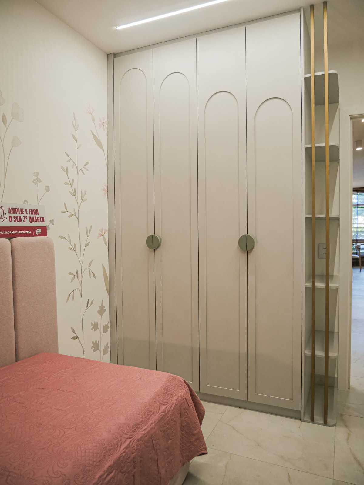 Apartamento decorado - Detalhes do ambiente