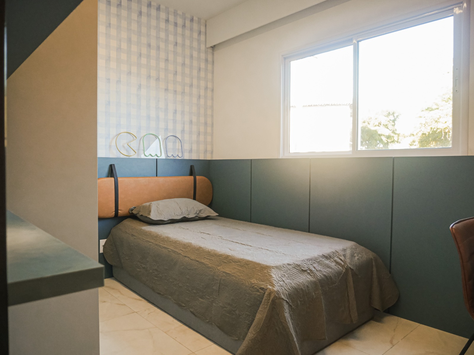 Apartamento decorado - Detalhes de acabamento
