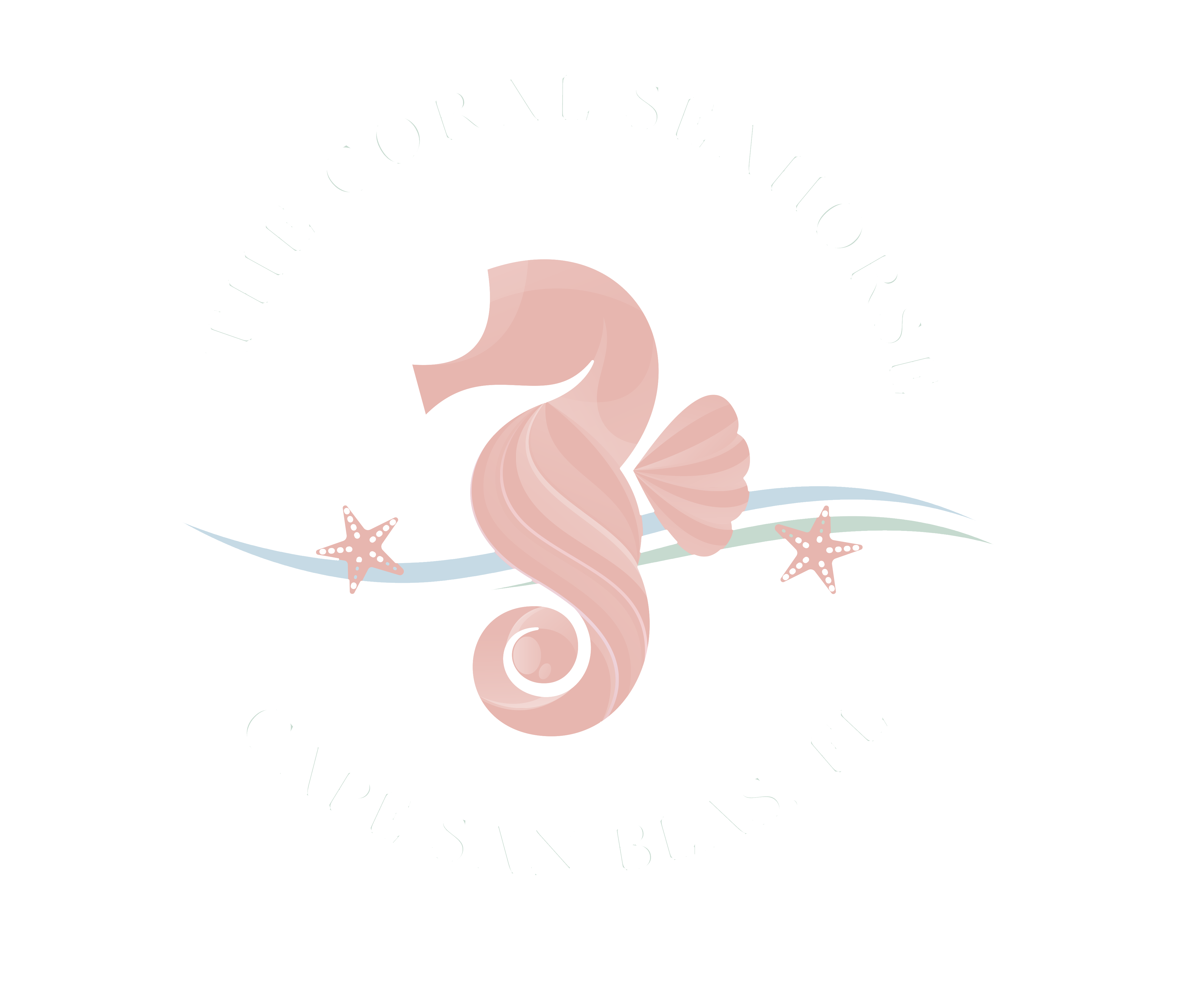 The Coral Seahorse Logo