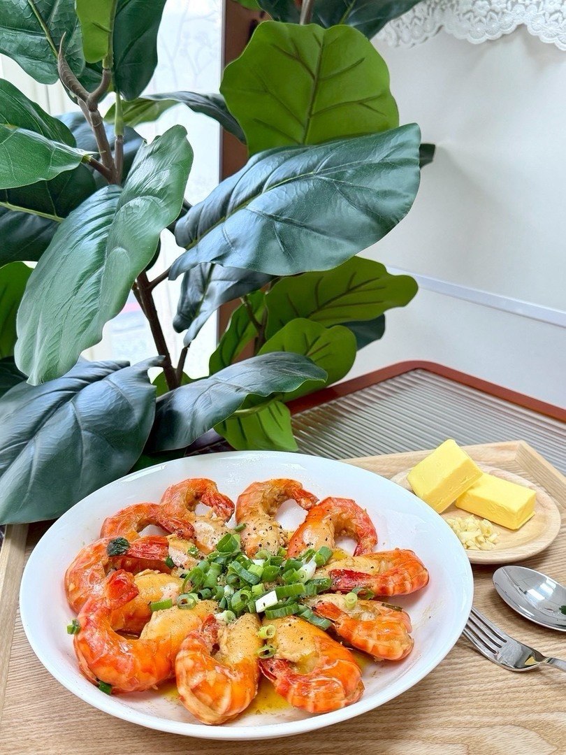 好香蒜味奶油蝦