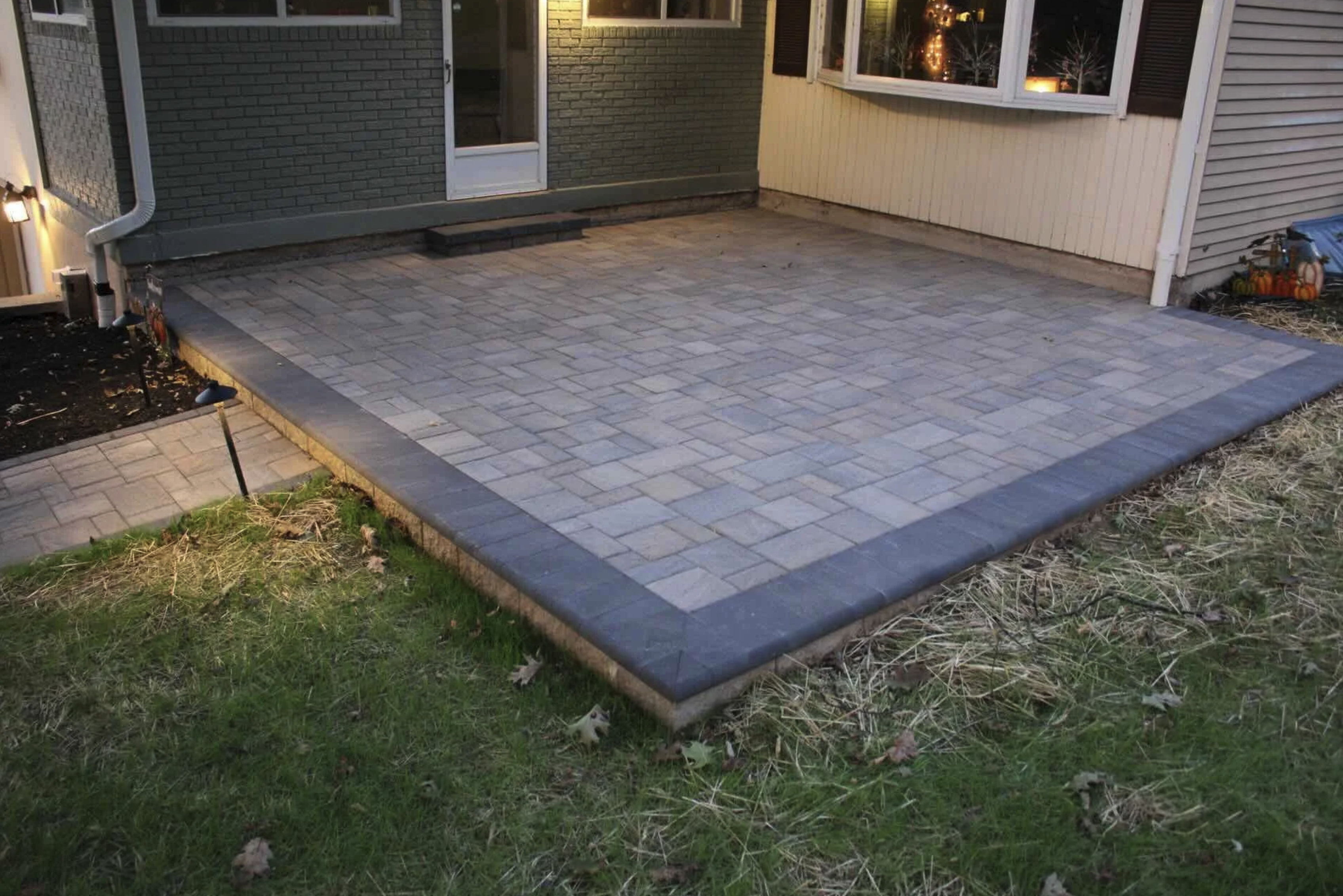 Paver Patio & Steps