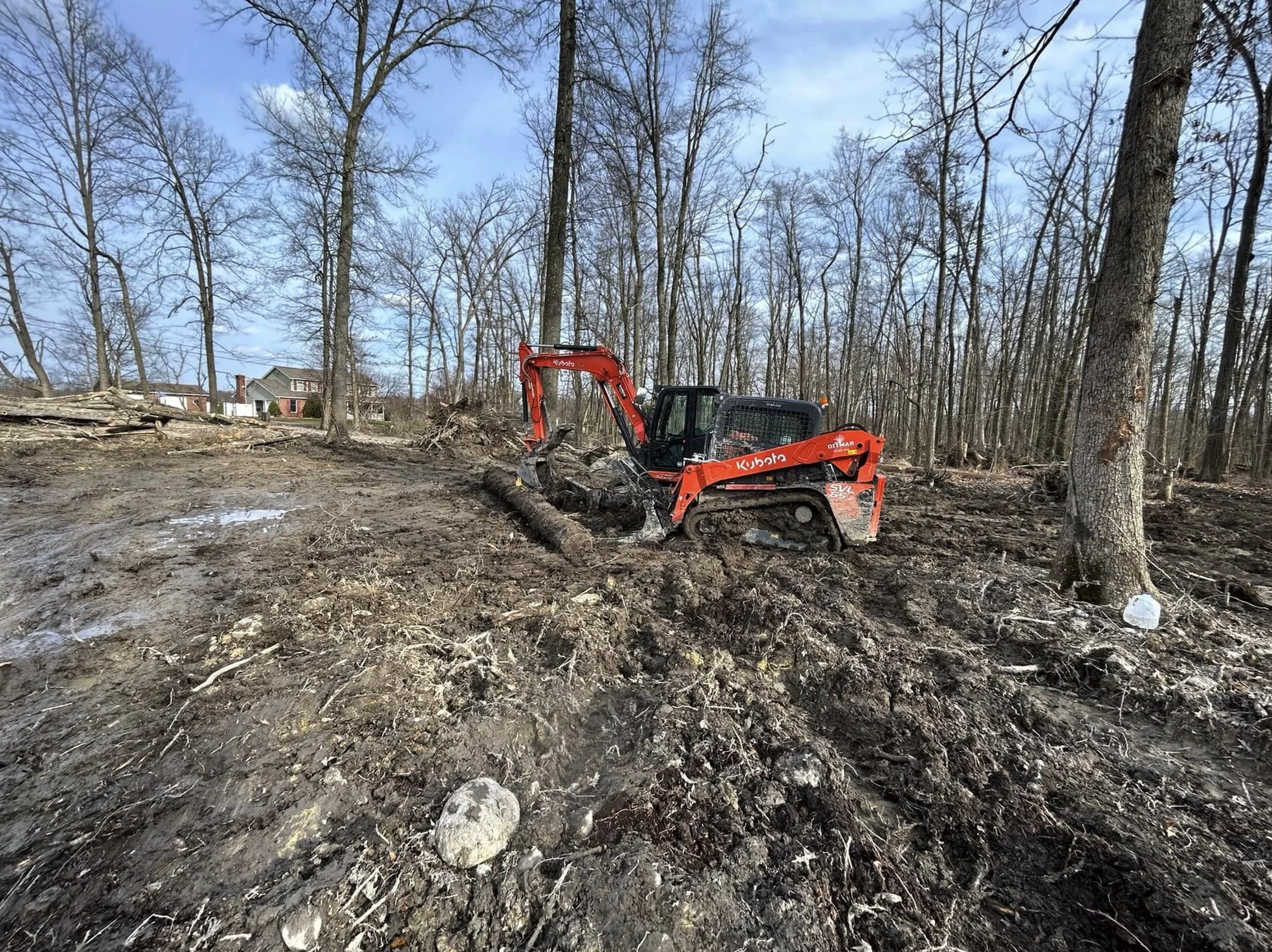 Land Grading & Site Prep