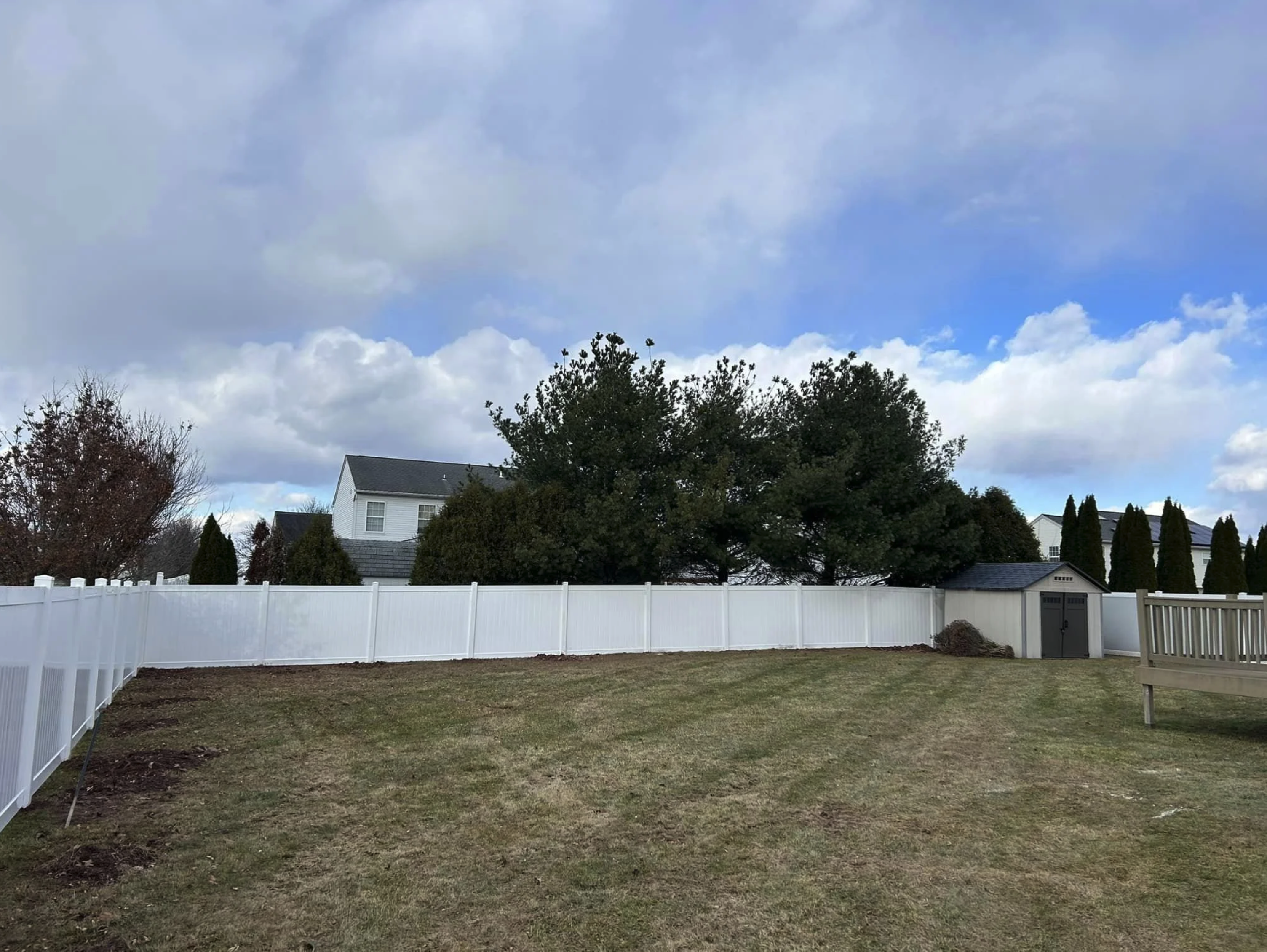 Vinyl Privacy Fence