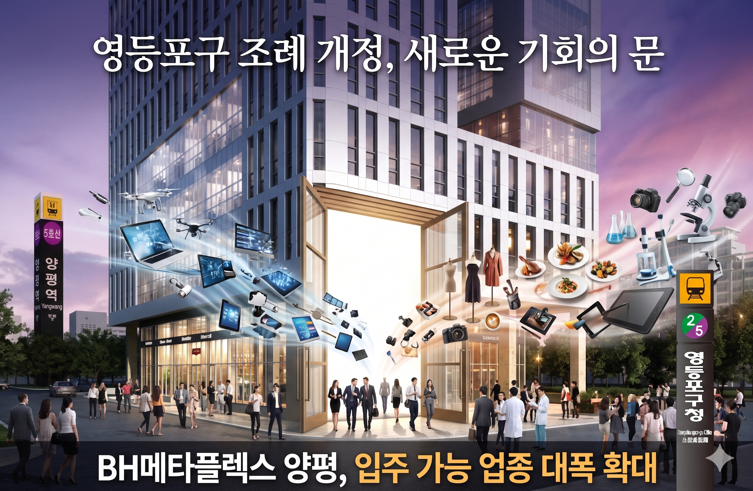 [영등포 지식산업센터] 4년 전 분양가 그대로! BH메타플렉스 양평 즉시 입주 안내