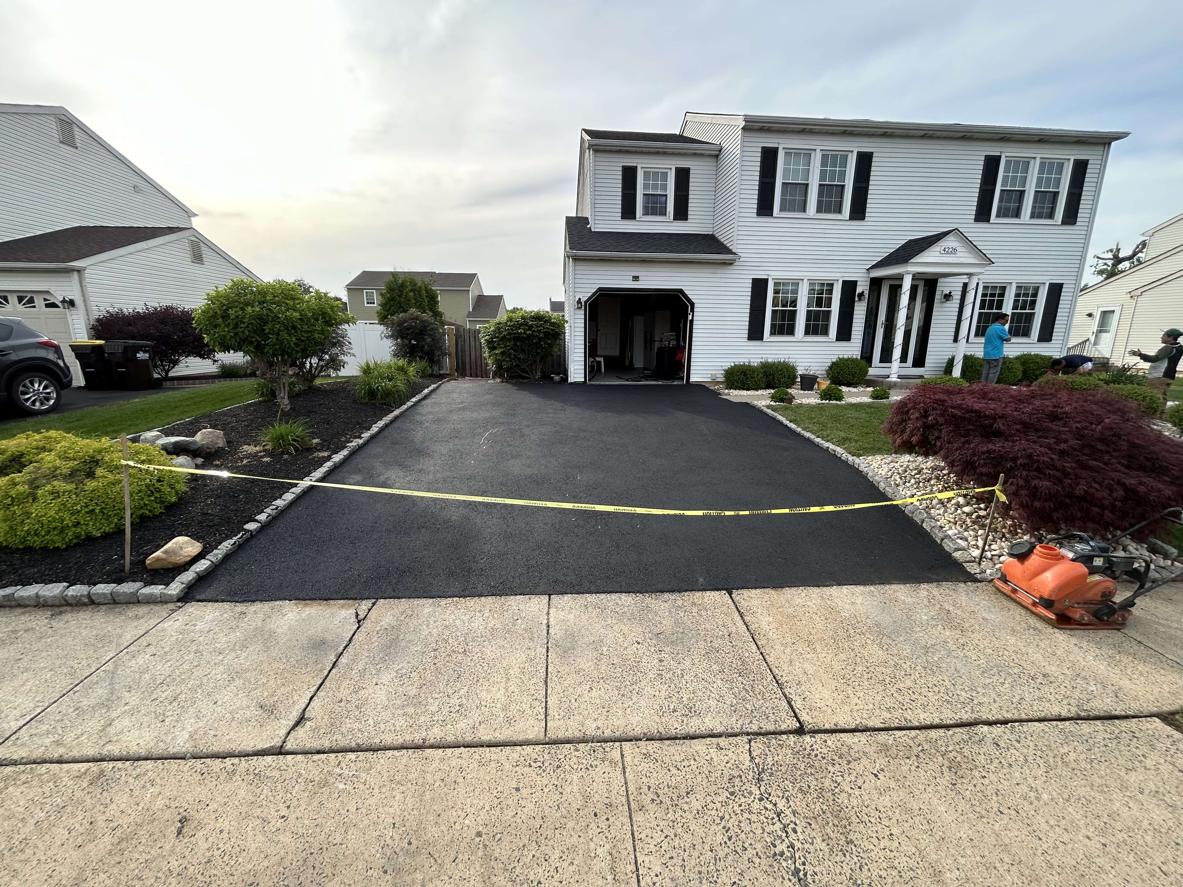 Driveways service by MT Paving & Concrete in Pennsylvania