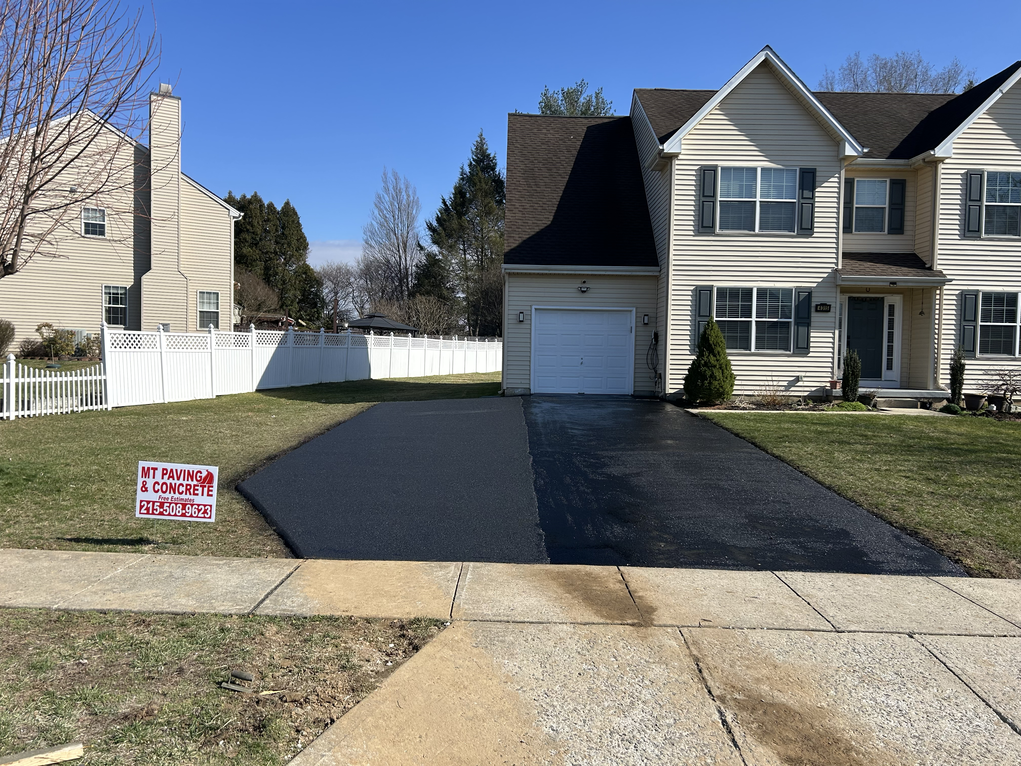New Project Photo — MT Paving & Concrete project gallery, Pennsylvania paving contractor