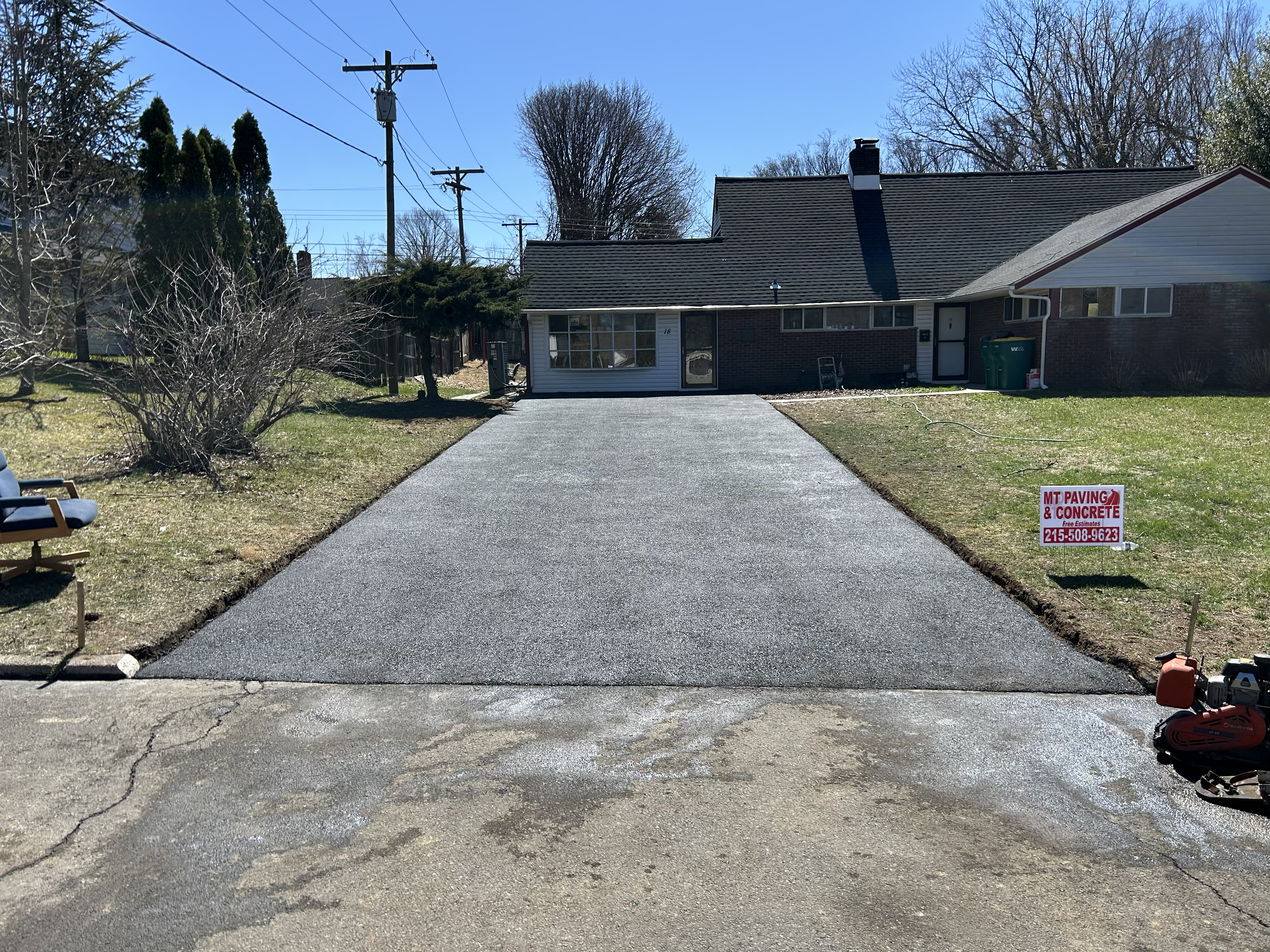 New Project Photo — MT Paving & Concrete project gallery, Pennsylvania paving contractor
