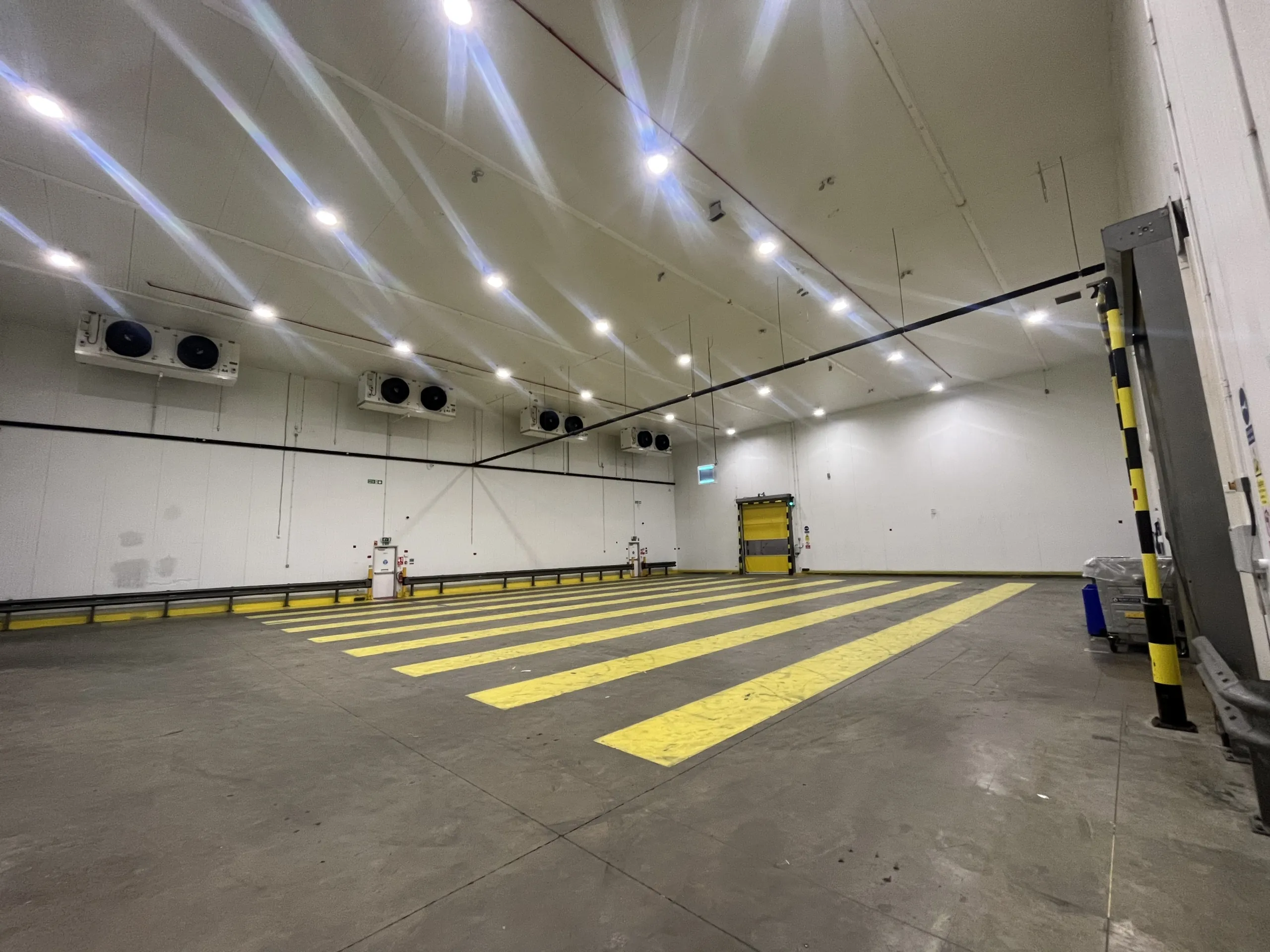 Fruit & Veg Warehouse High Level Lighting Upgrade