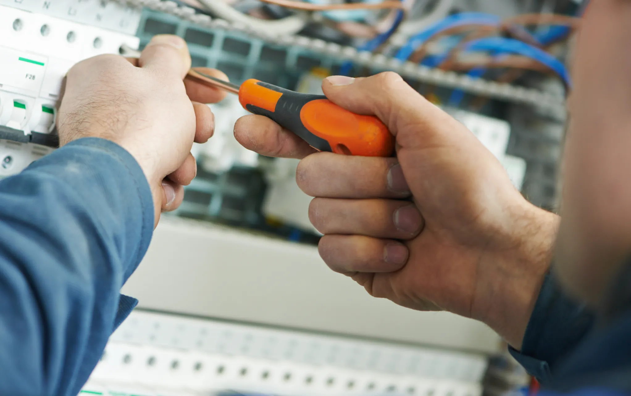 DCC Electrics — professional electricians at work across Kent and the South East
