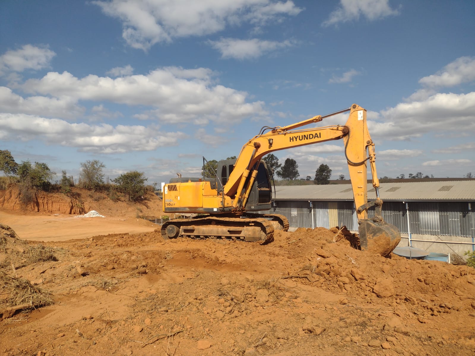 Terraplenagem em Loteamento
