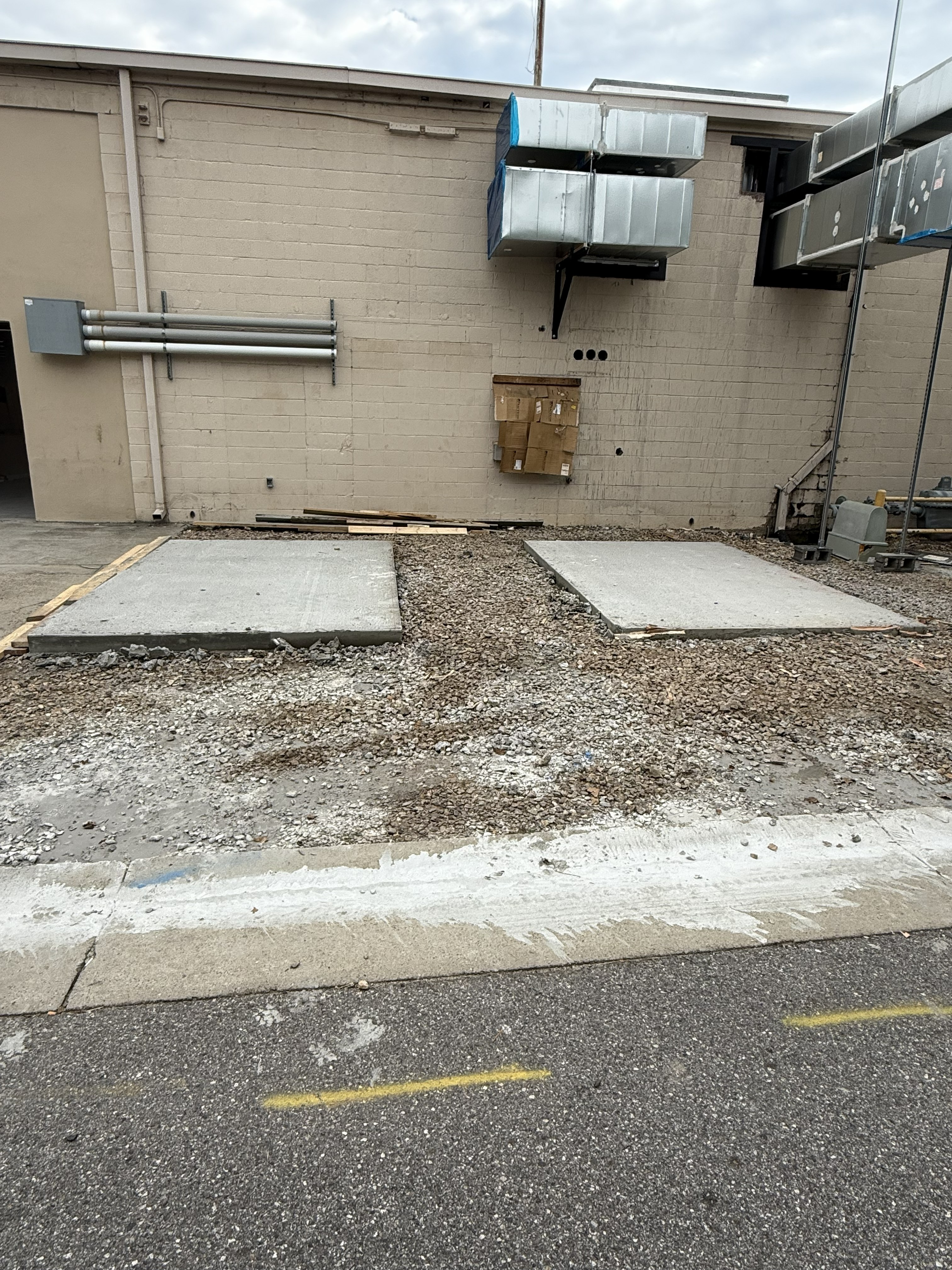 Concrete project completed by AroLite Group in North Carolina