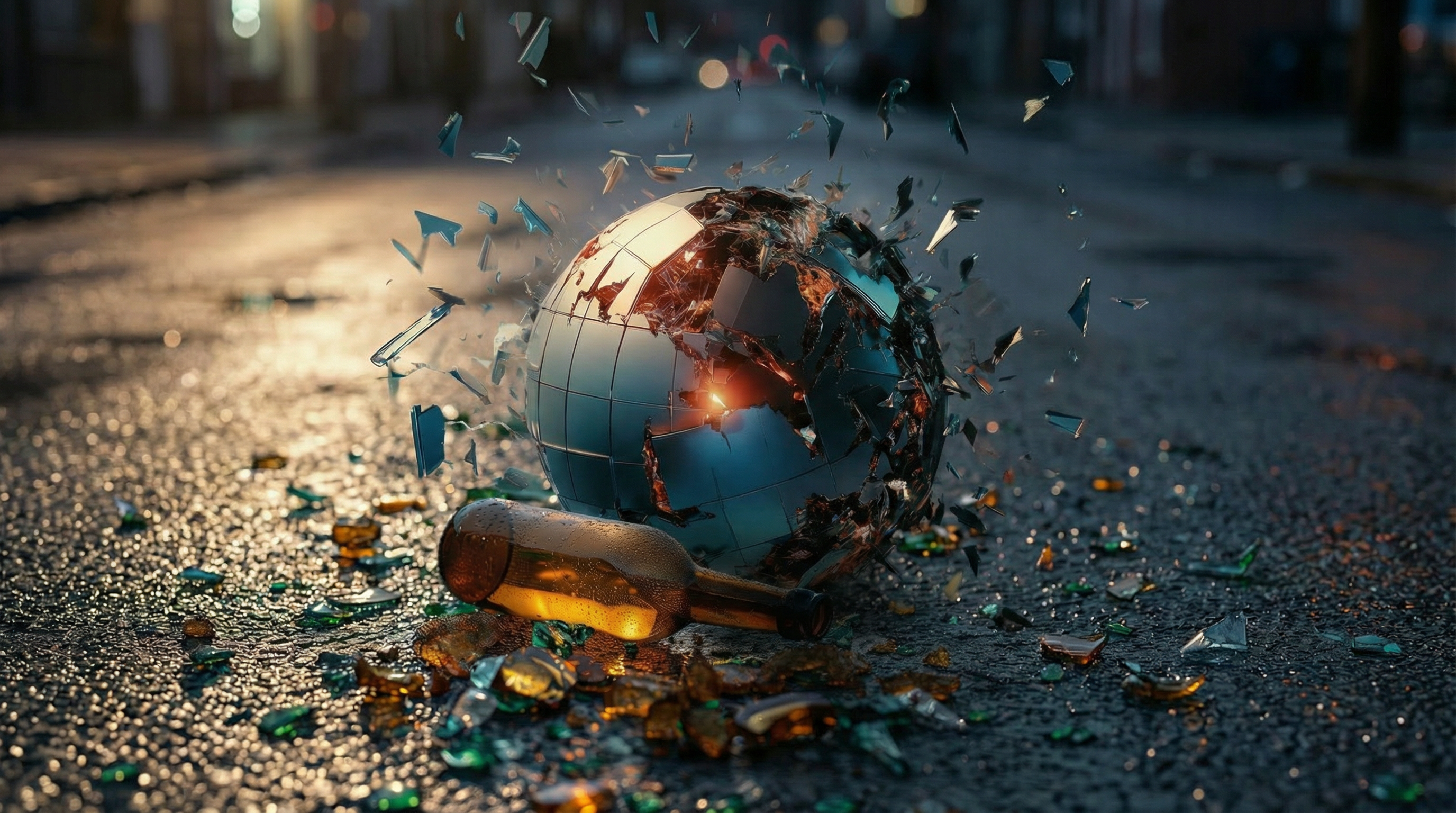 Fragmented global beer market