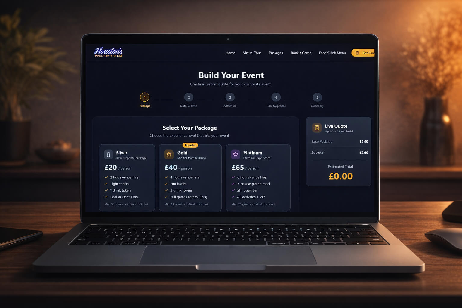 Houston's Event Planner