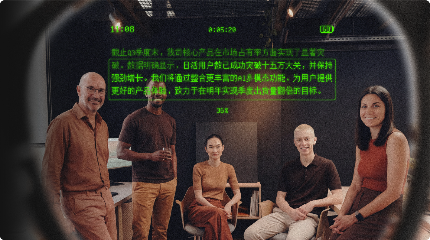 NIMO 智能眼镜展示 2