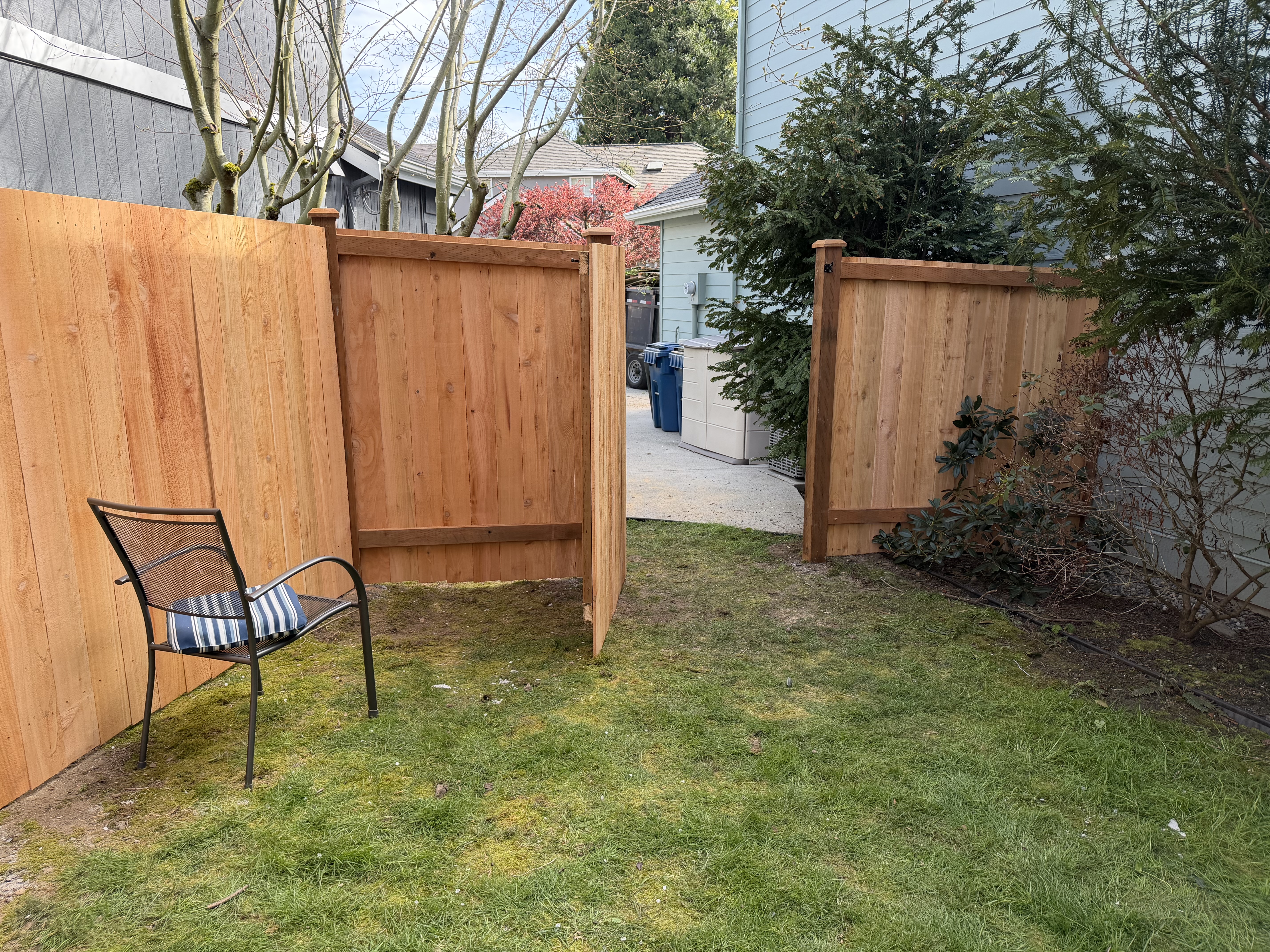 Fence Staining
