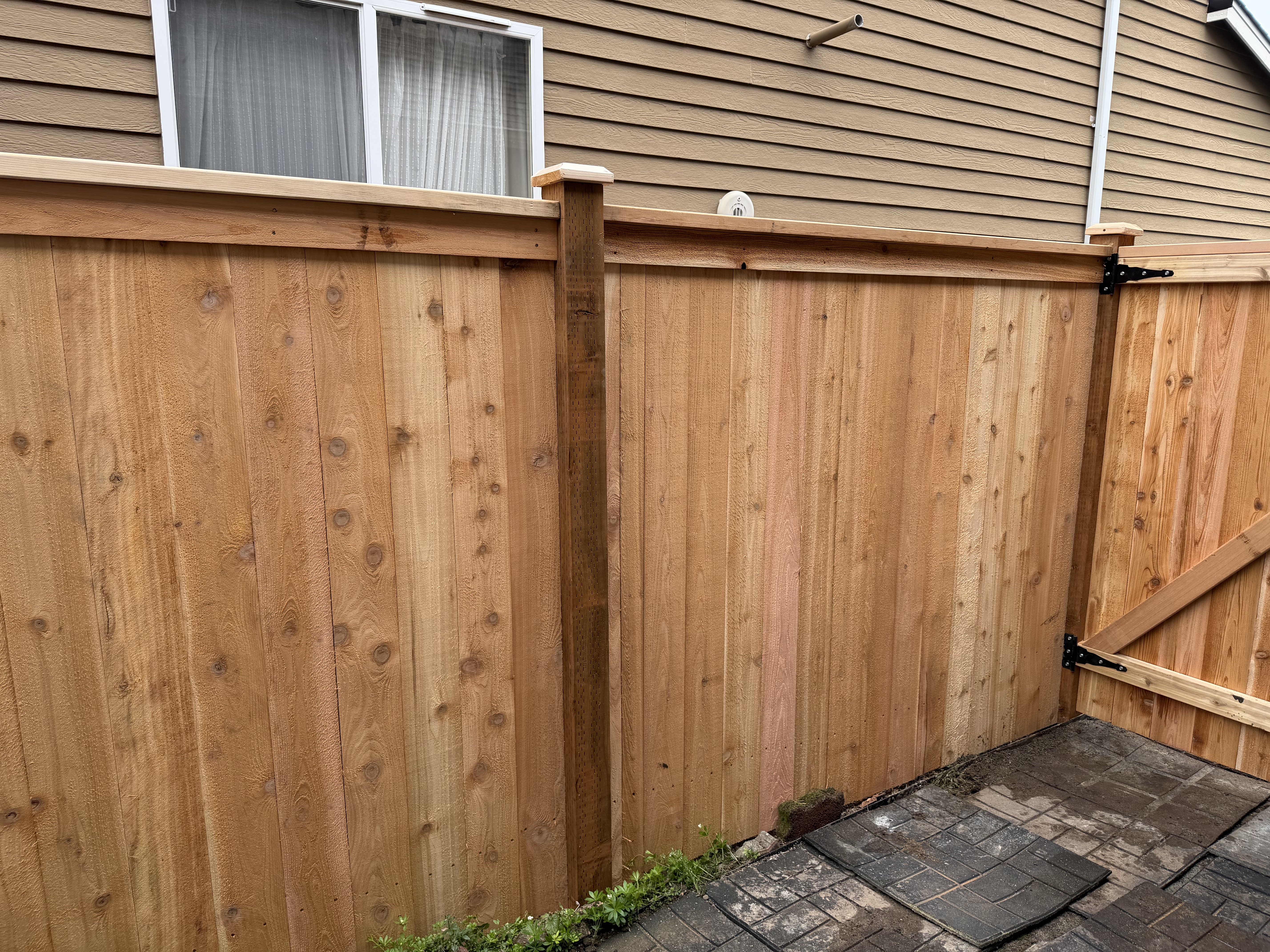 Wood Fence Installation