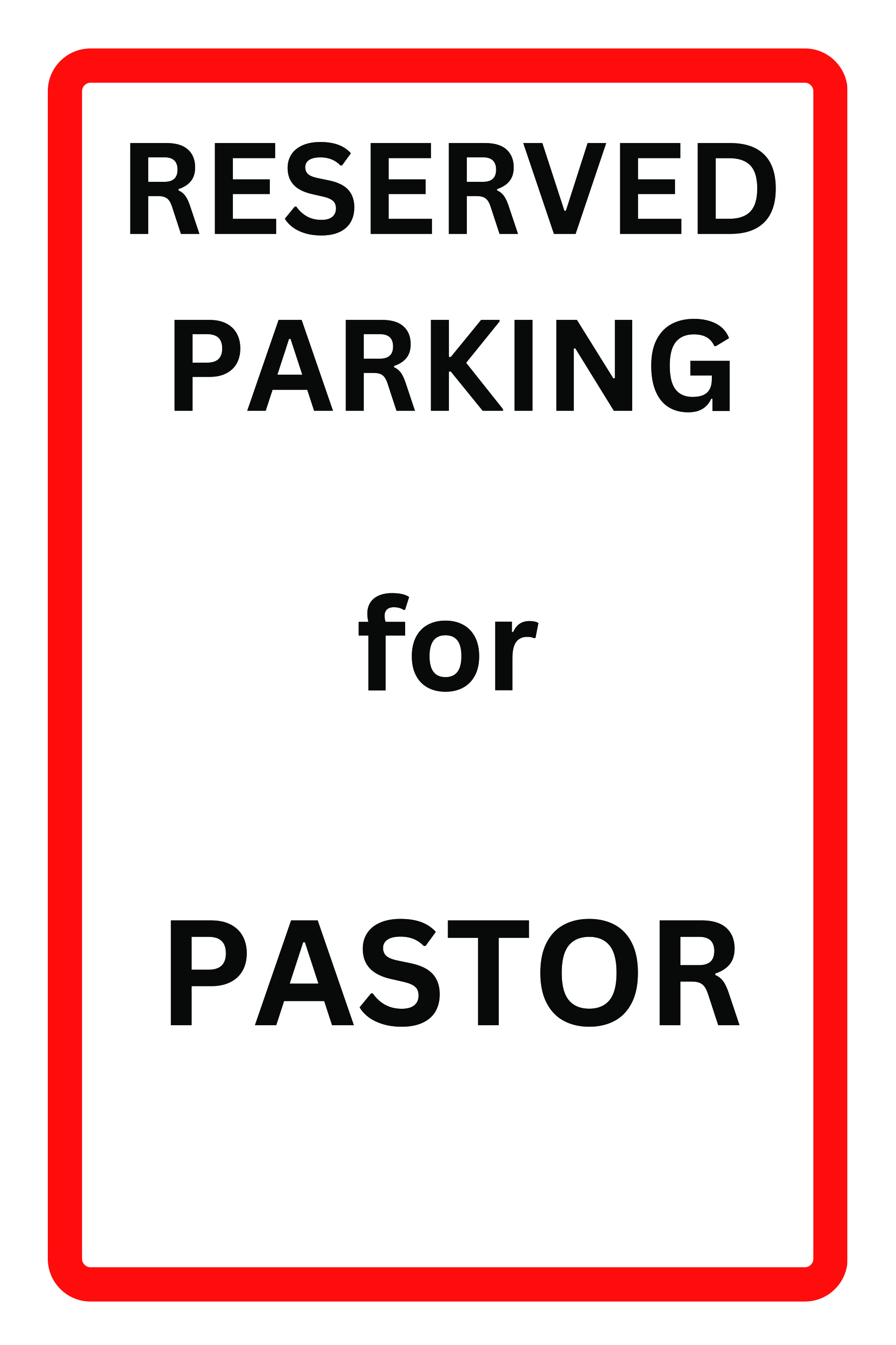 Parking Signage