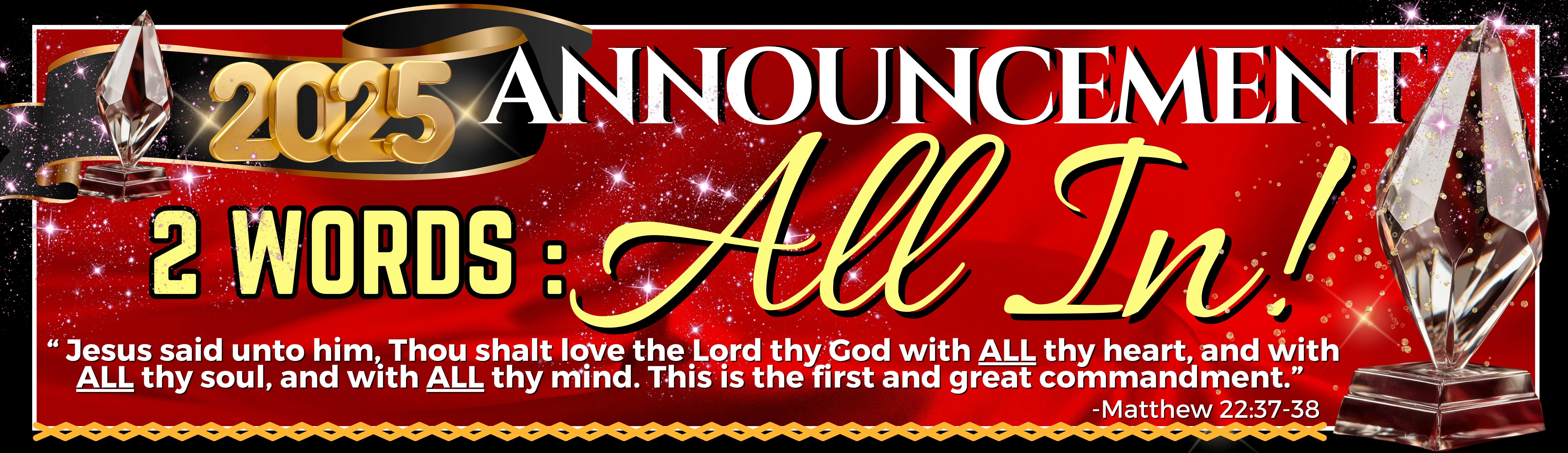 Convention Banner 3'x14''