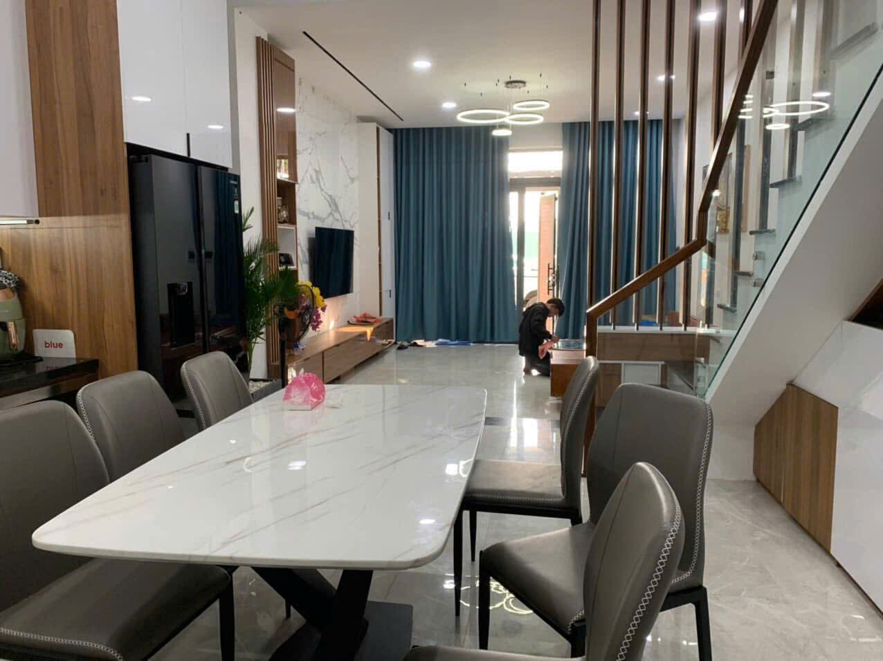 Phòng Khách Nhà Phố – Thoáng & Hiện Đại