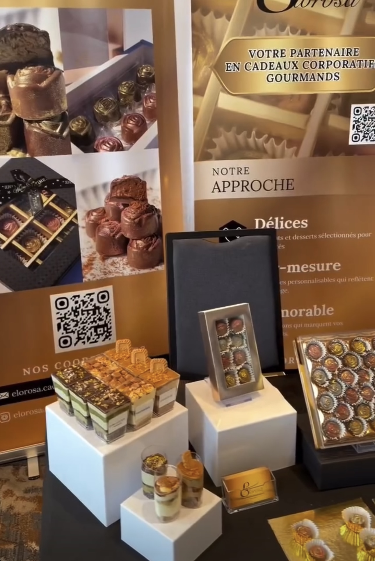 Événements Elorosa — chocolats artisanaux pour mariages, baby shower et réceptions à Repentigny, Lanaudière et Montréal