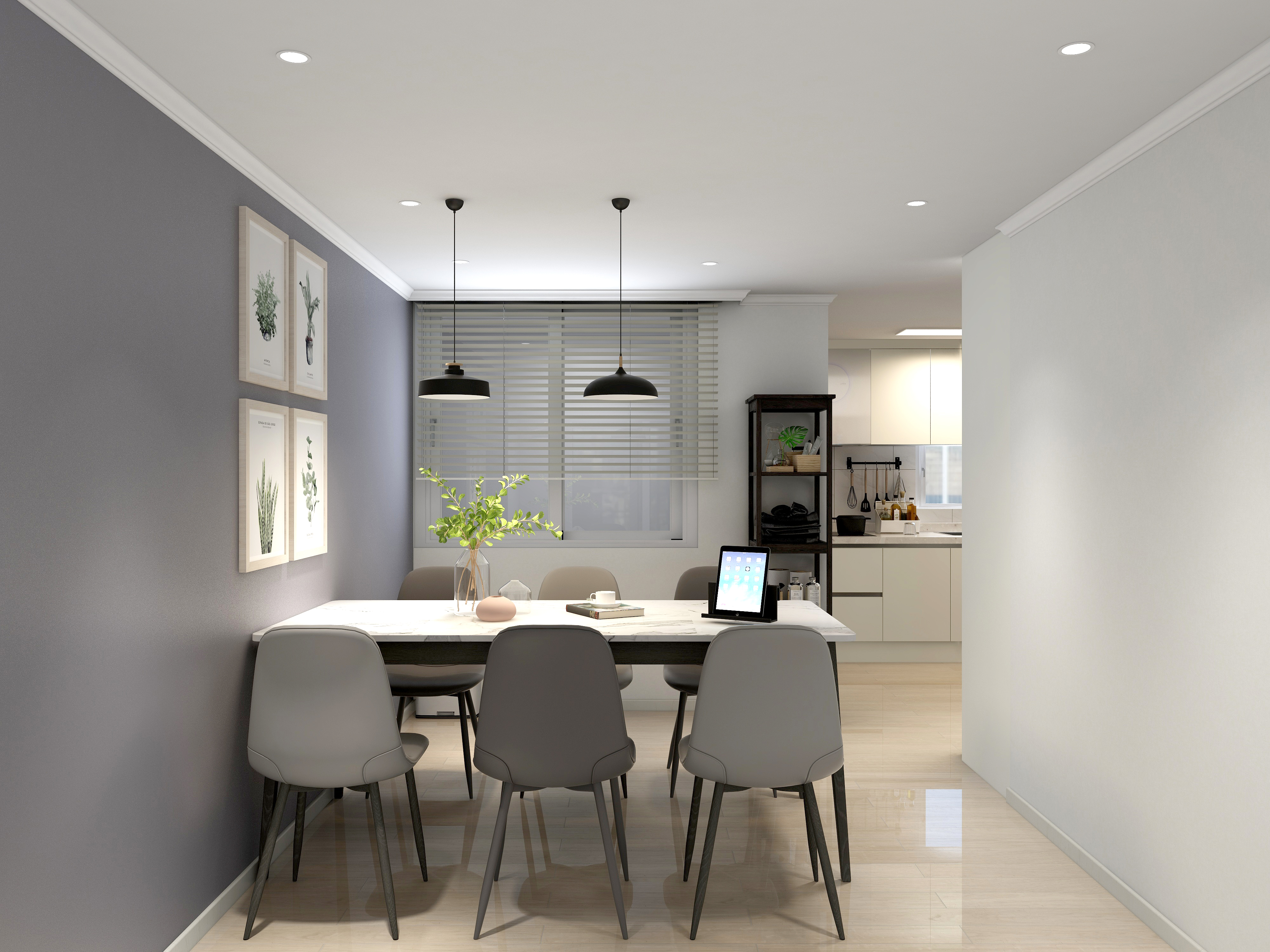 매트 크림화이트 싱크대 시공 사진 2