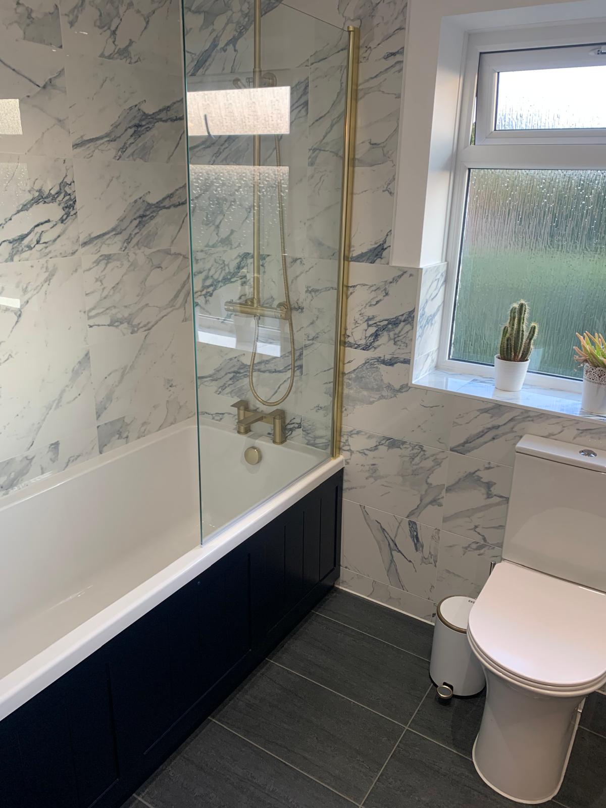 Ignite Plumbing - Full Bathroom Installation project Completed project for Sarah Mitchell - Ignite Plumbing Full Bathroom Installation
