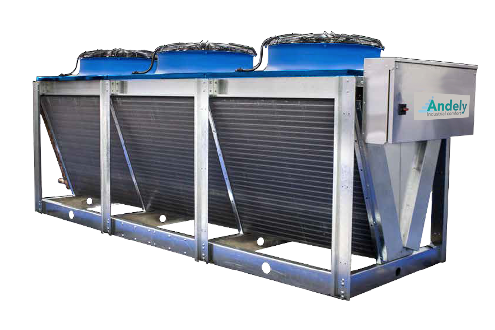 Andely Eco Cool Dry Cooler — Flat and V-Shape configurations