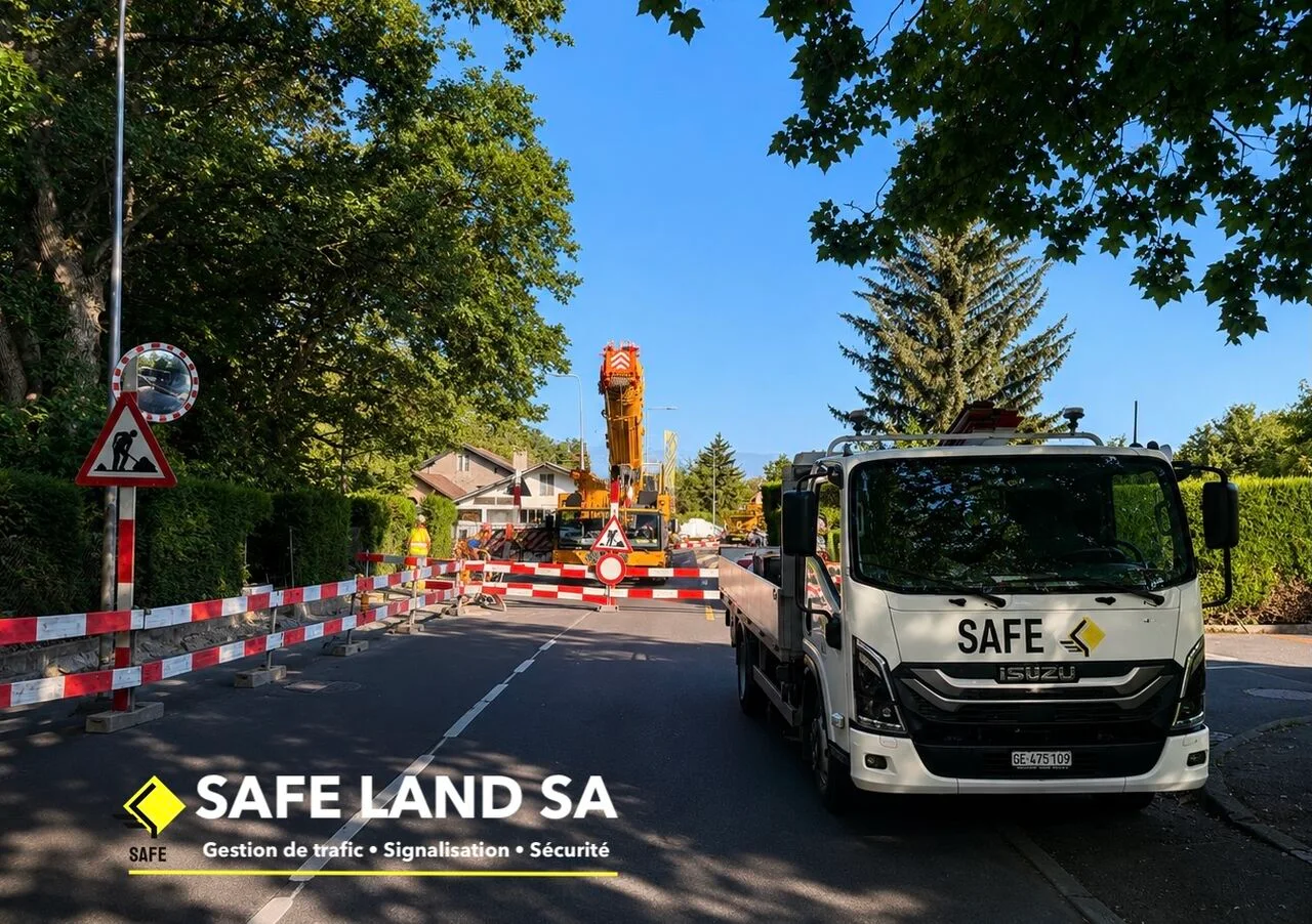 Nouvelle intervention réalisée par les équipes SAFE LAND SA.
