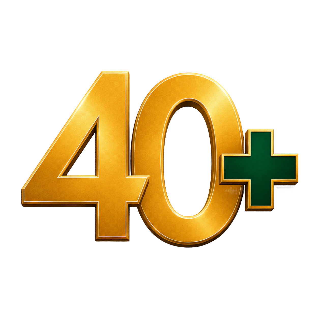 40+ Logo