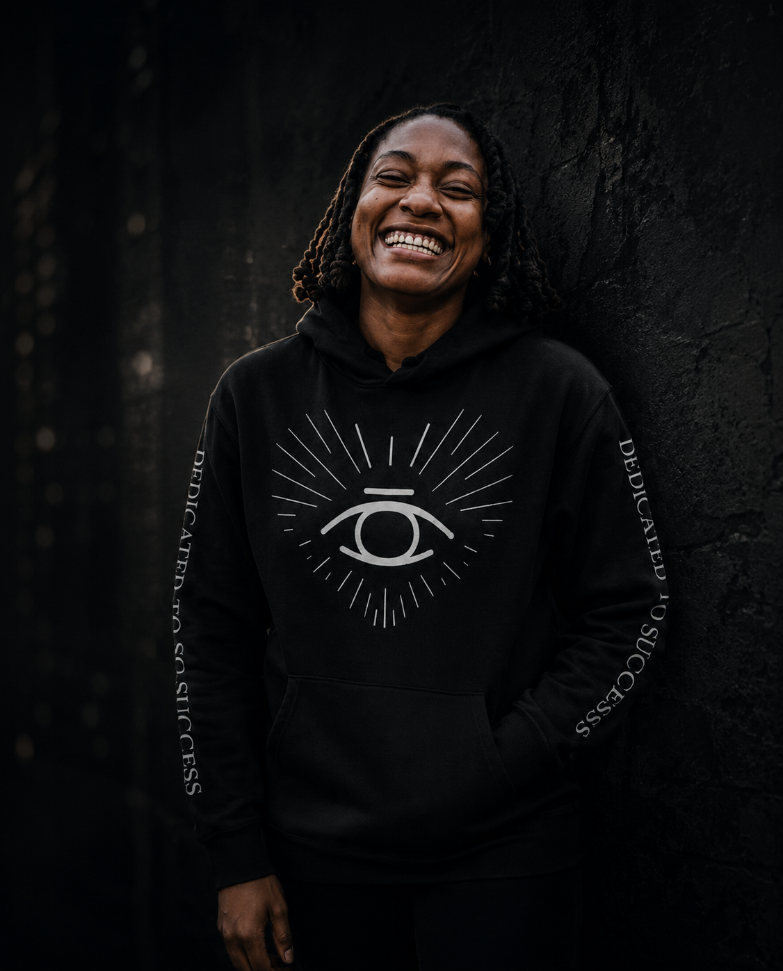 Community member wearing Dedicated To Success