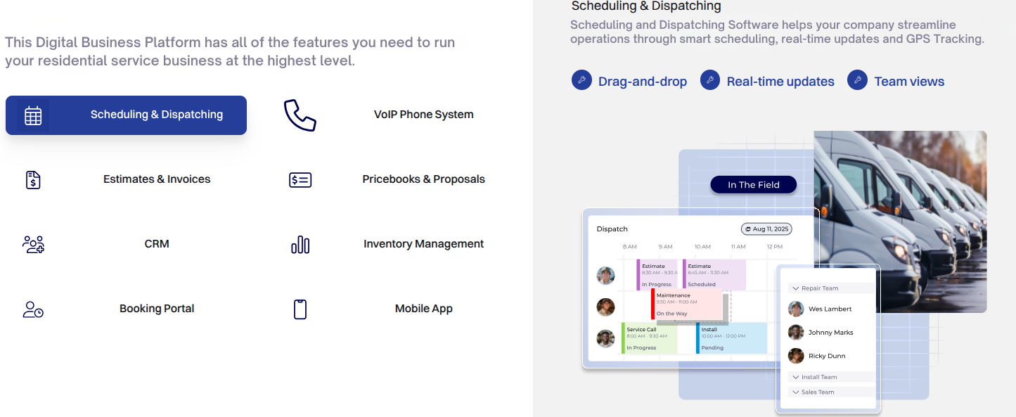 Beacon Field Pulse - Scheduling & Dispatching