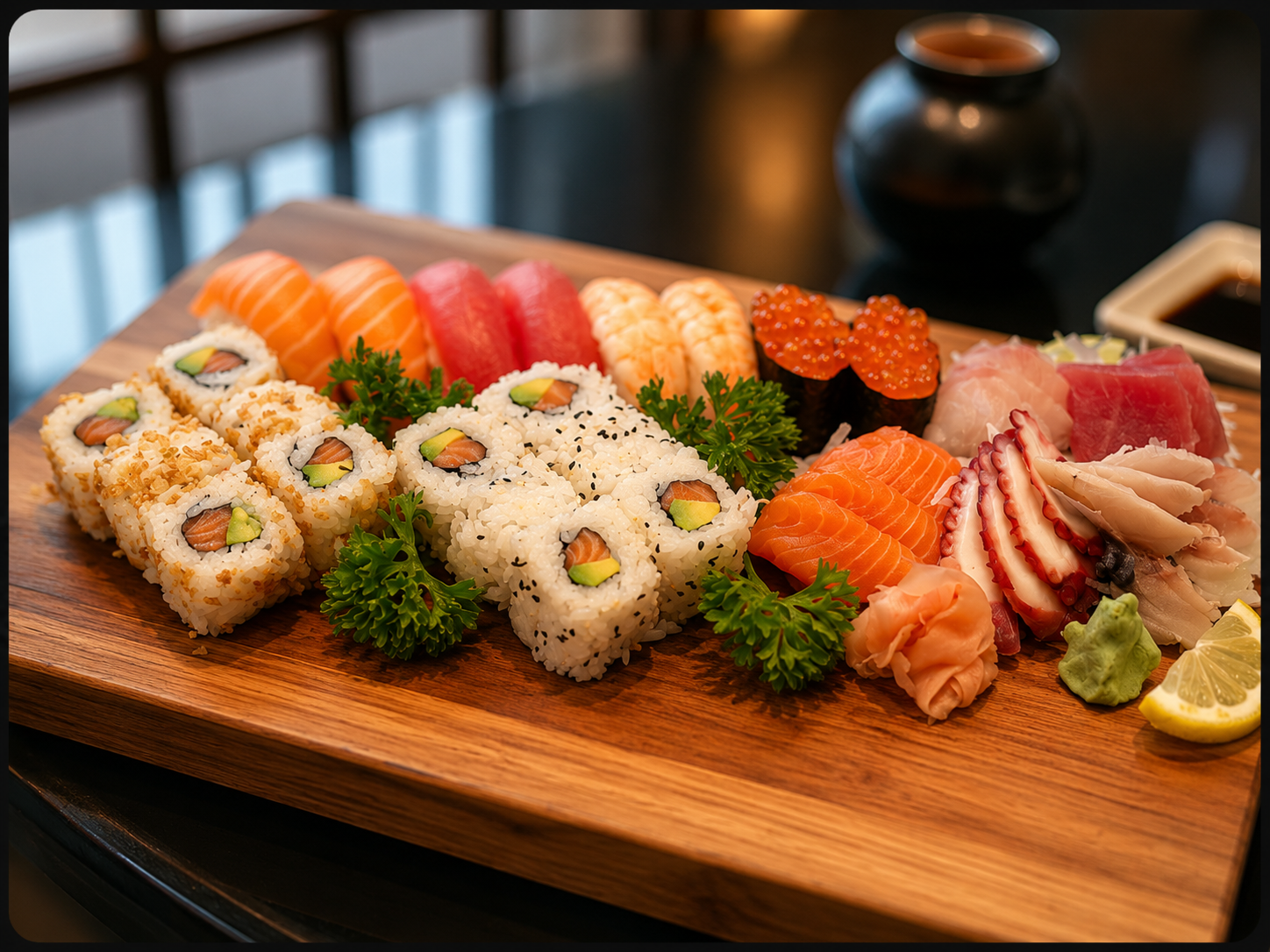 Sushi plat japonais