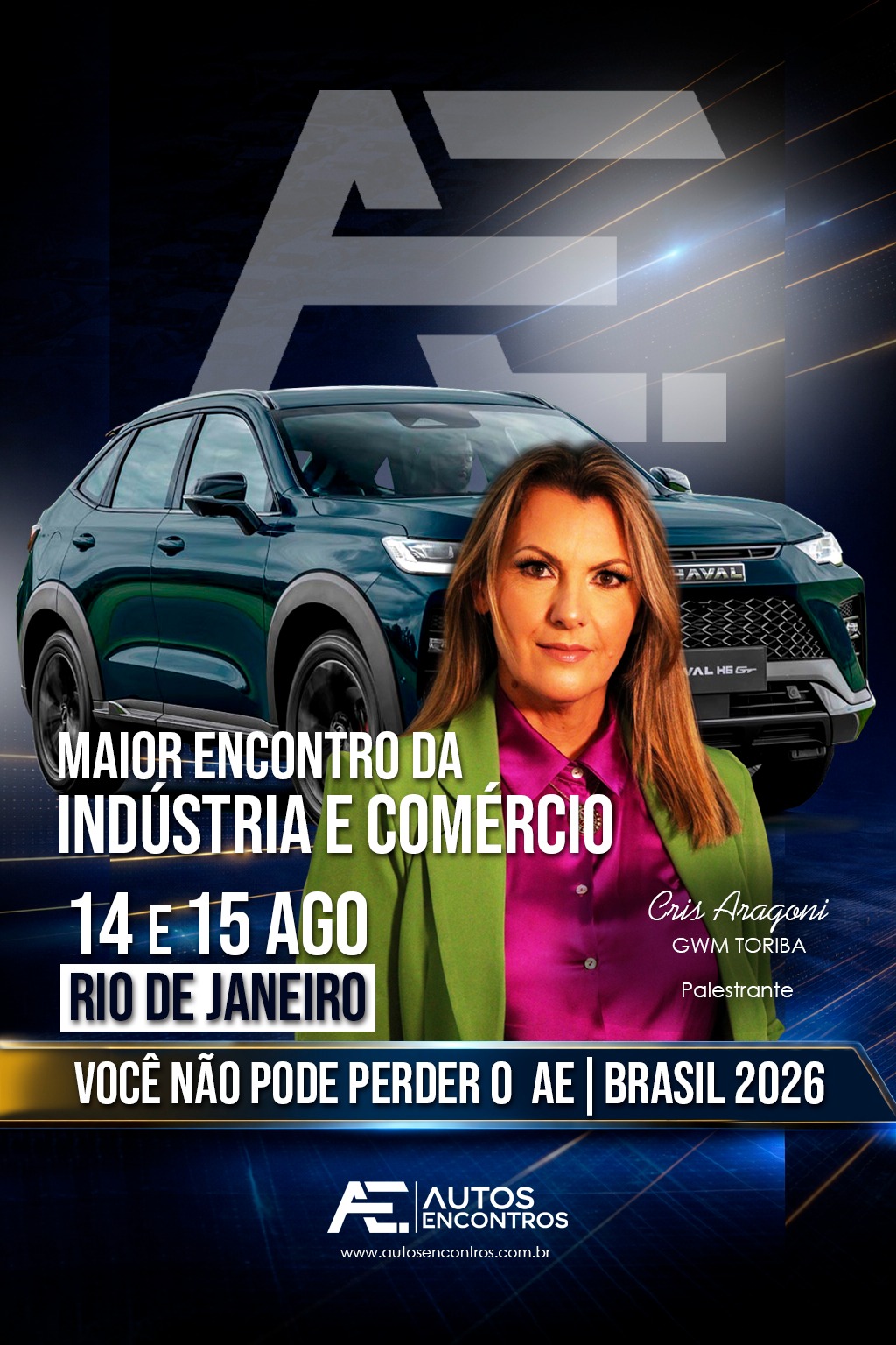 Editora do Portal O Negócio Play — Palestrante AE26