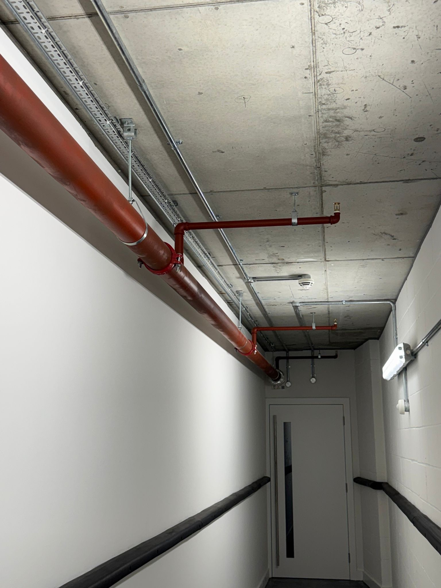 Fire alarm service visit in Basingstoke commercial building