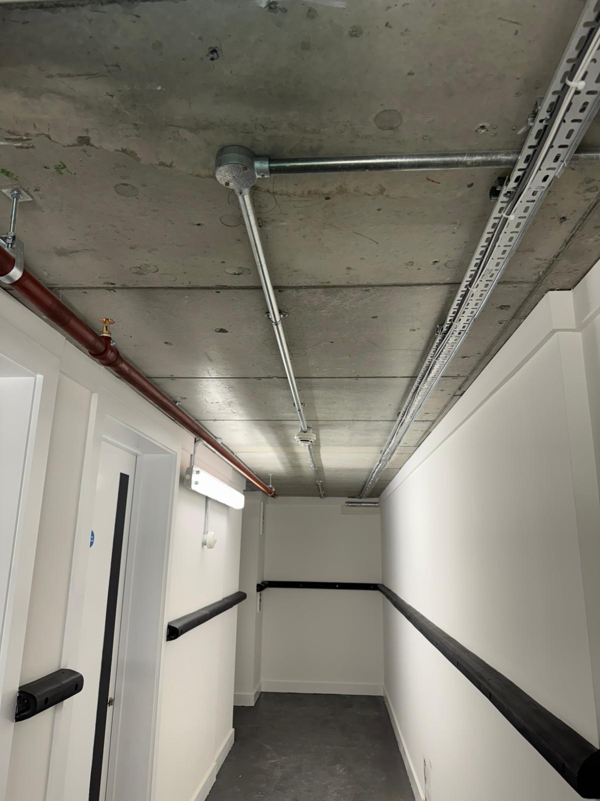 Fire alarm service visit in Slough commercial building