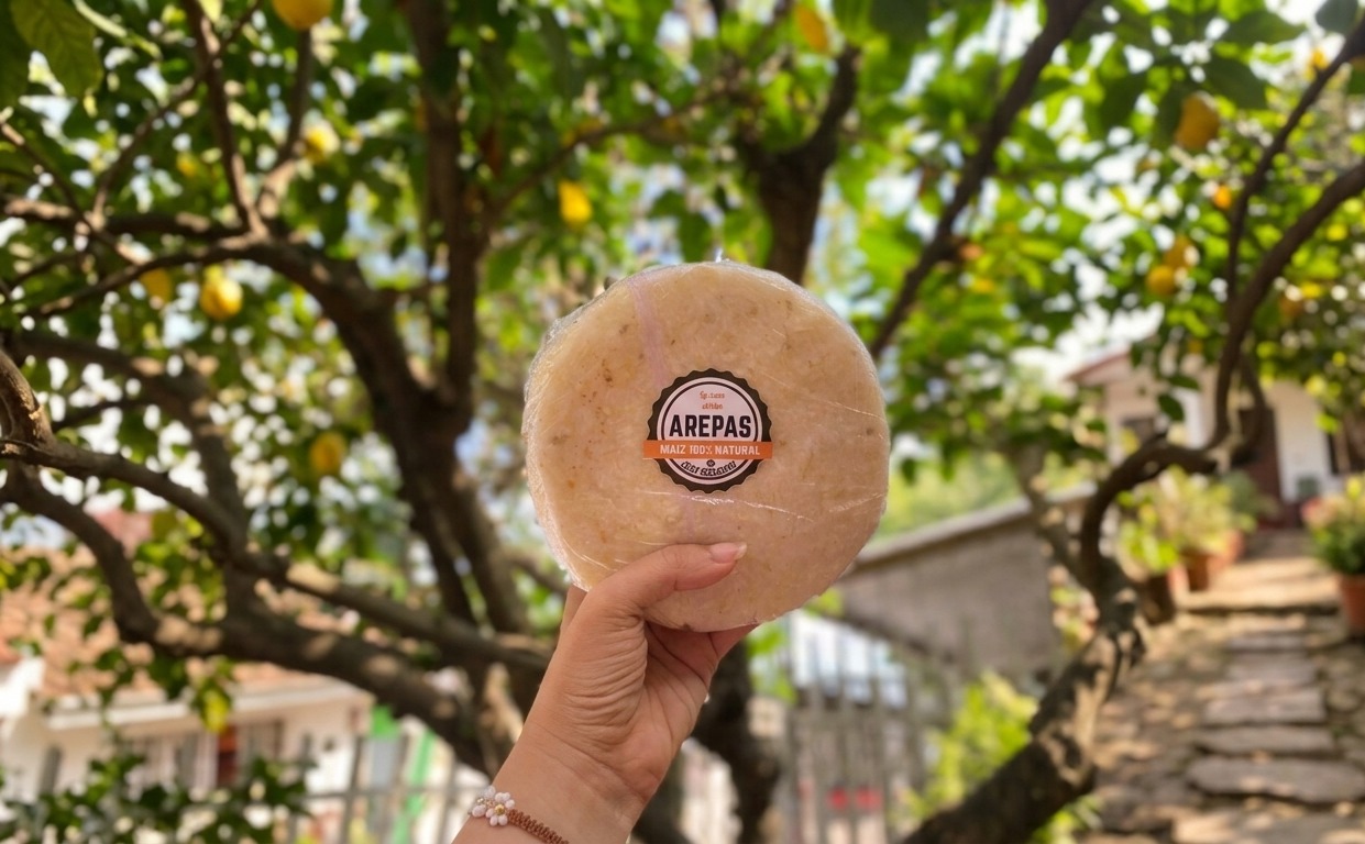 Arepa de bocadillo Mamá Germa