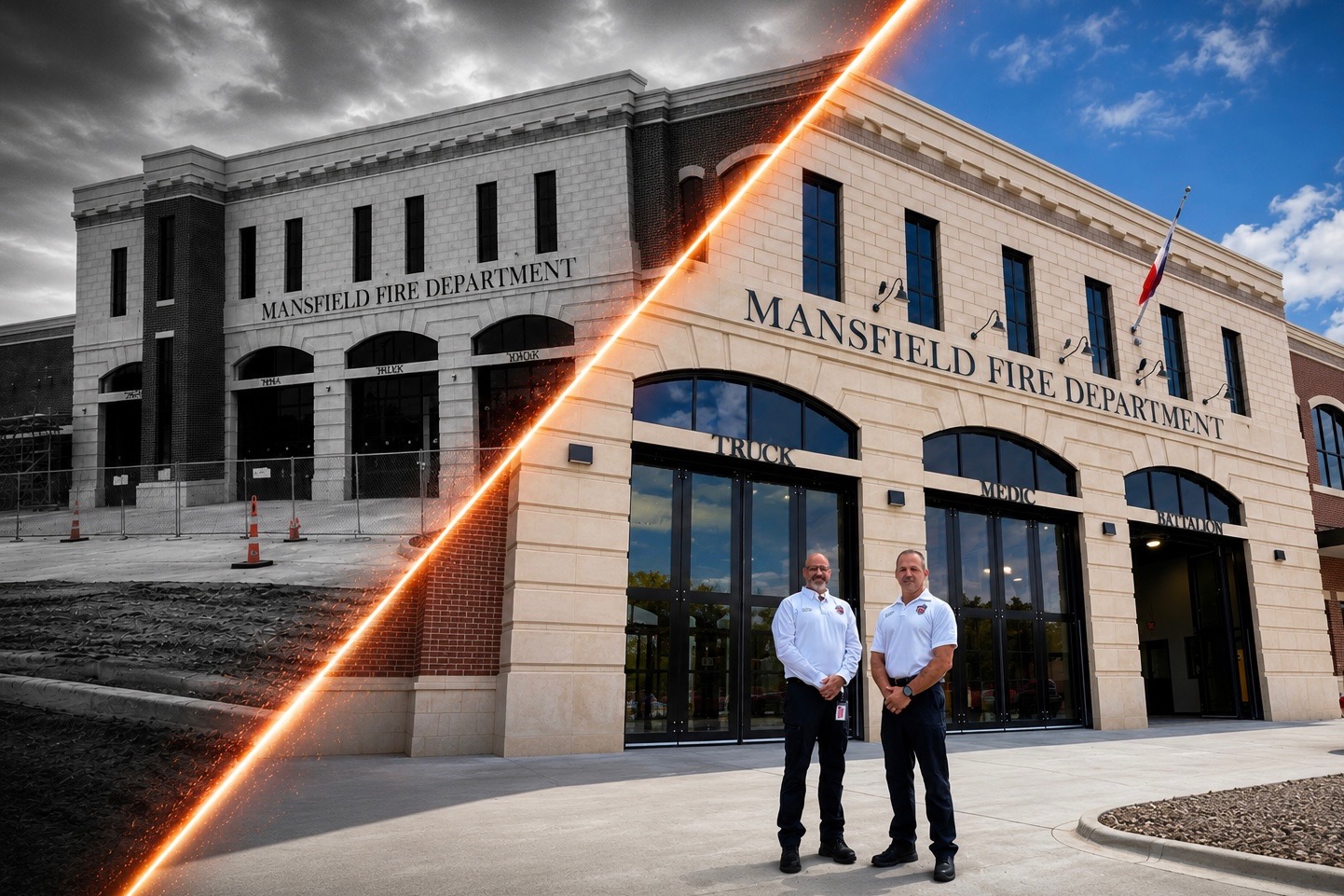 Mansfield Fire STATION NO. 1