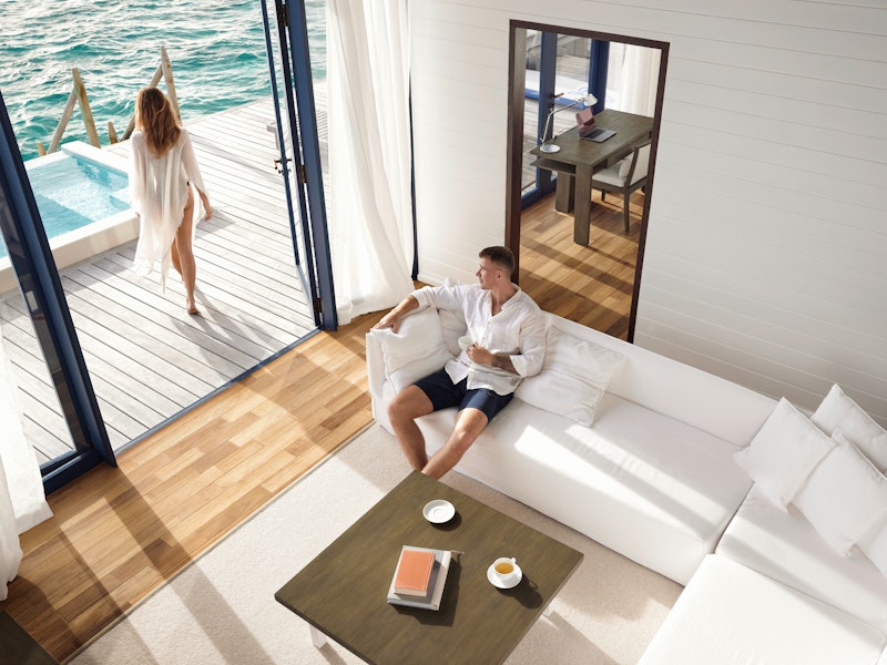 モルディブ ハネムーン 水上ヴィラ プラン