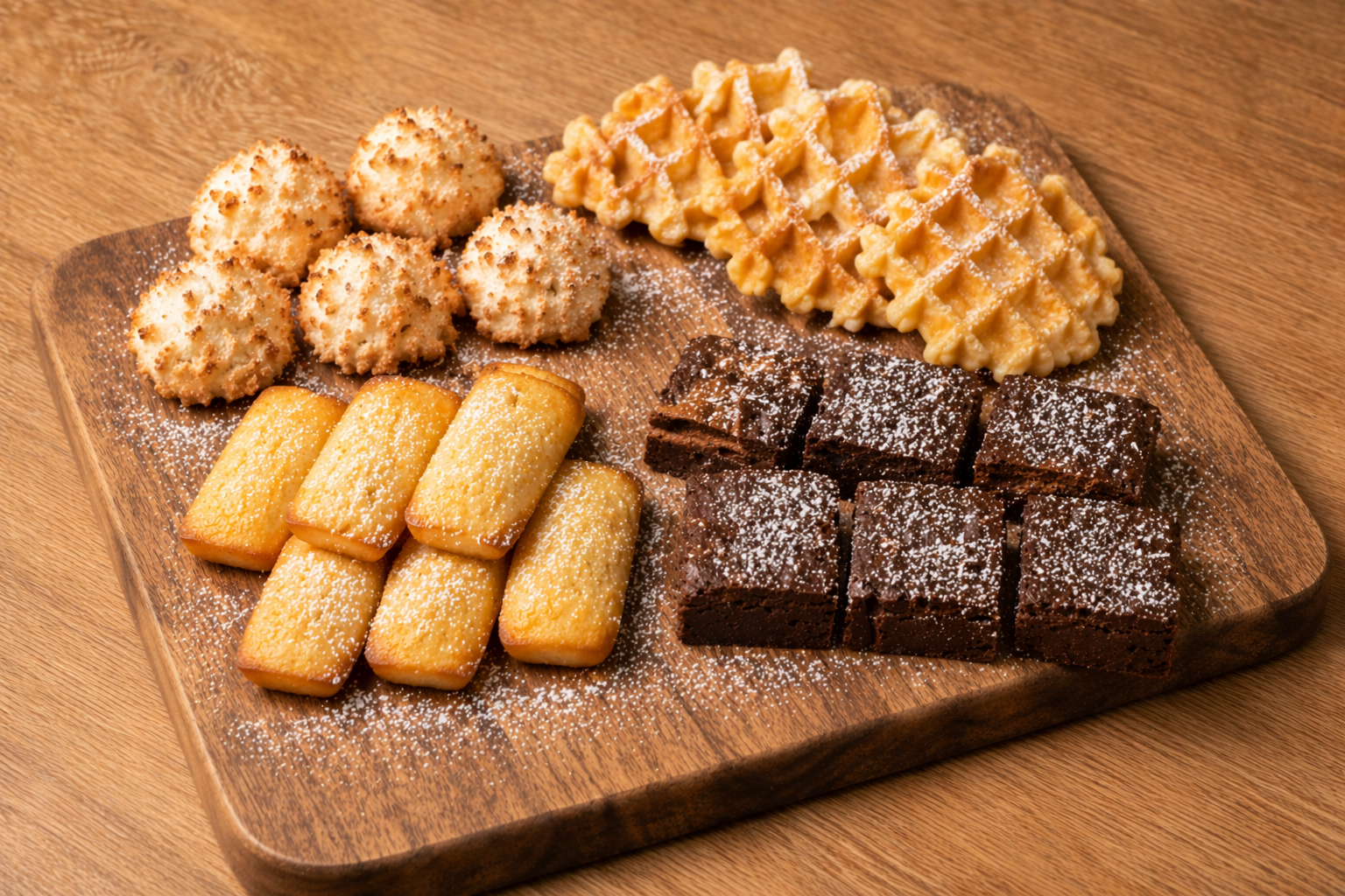 Assortiment de 24 mignardises sucrées